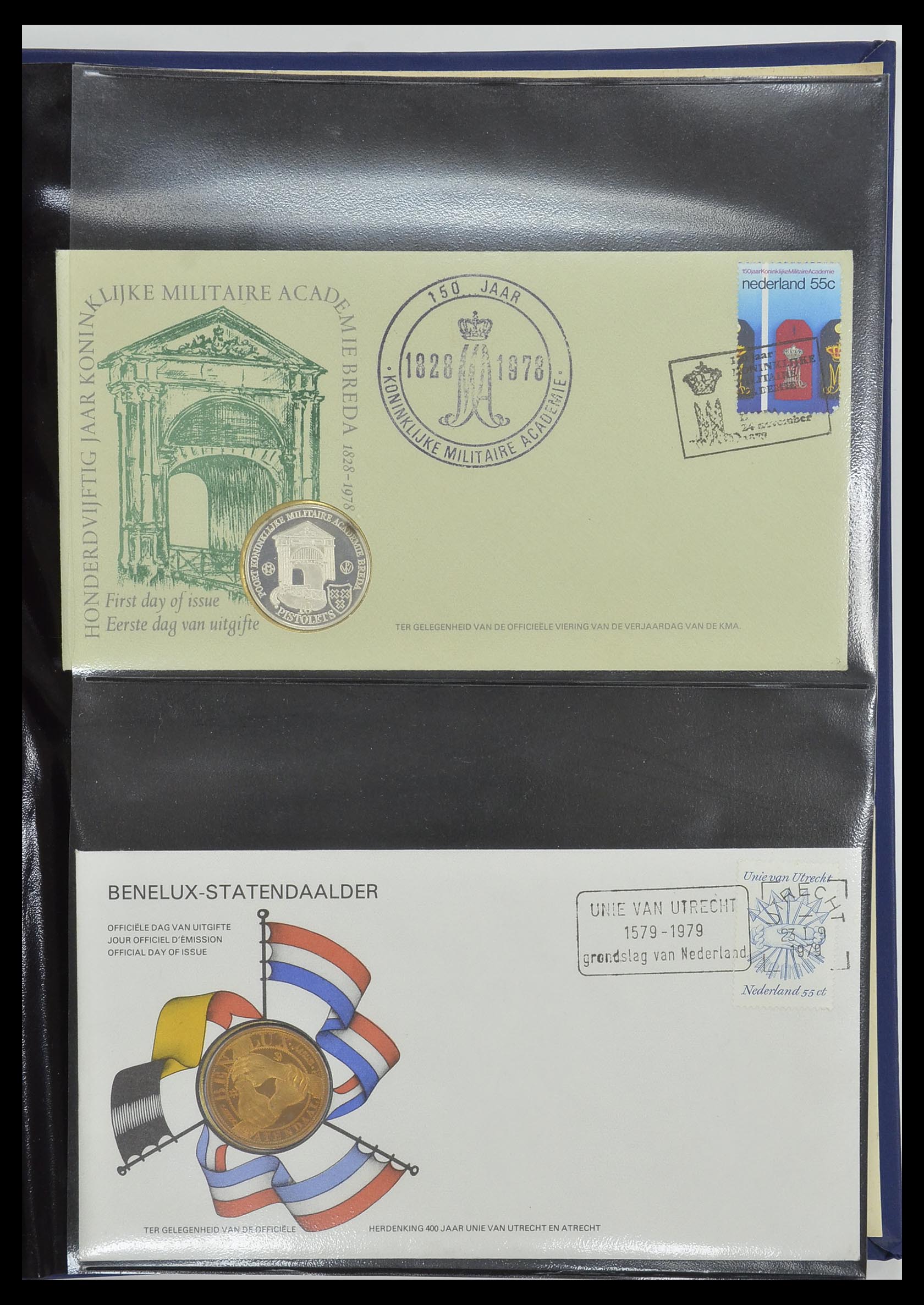 33586 041 - Postzegelverzameling 33586 Nederland speciale covers 1937-2006.