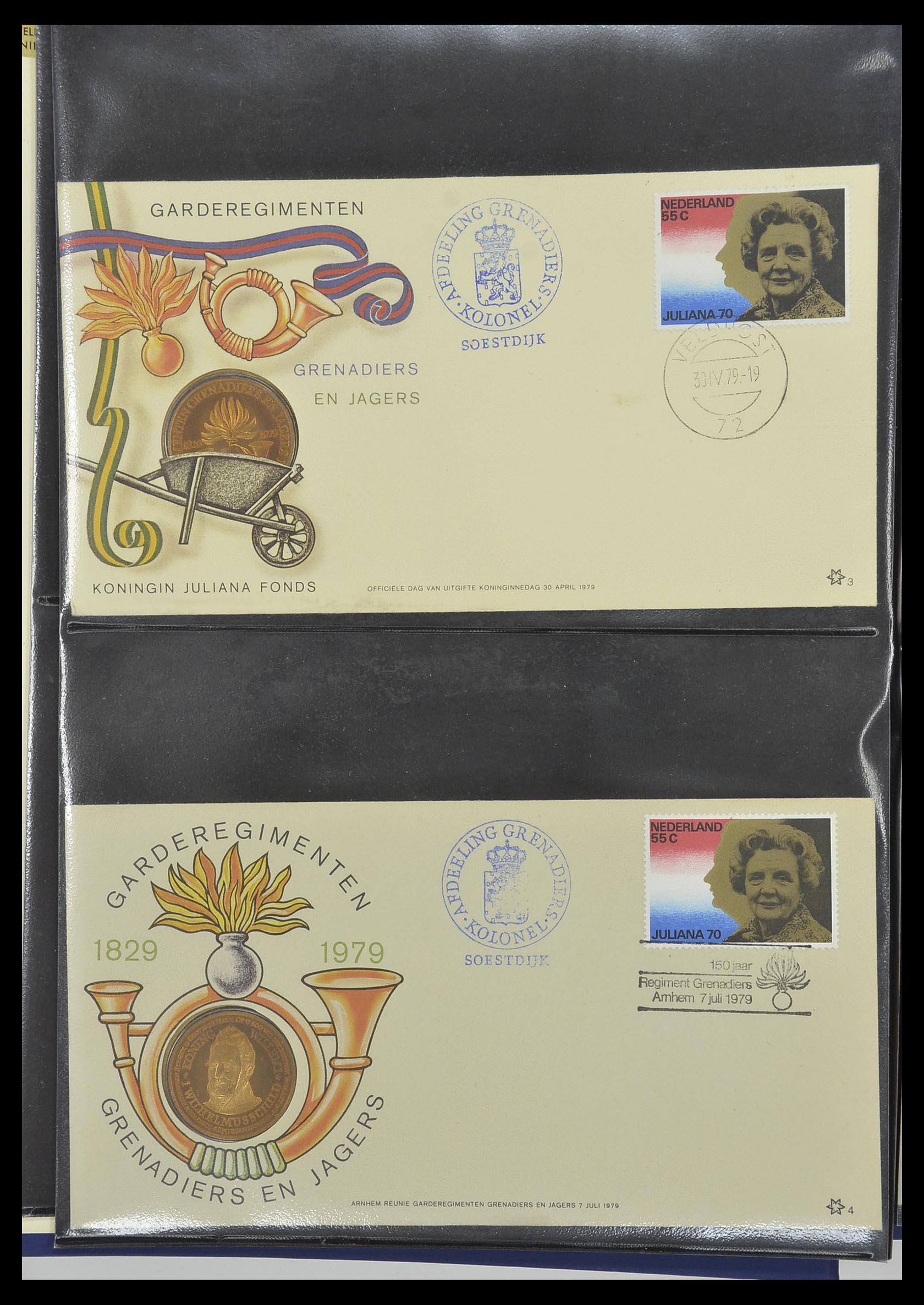 33586 042 - Postzegelverzameling 33586 Nederland speciale covers 1937-2006.