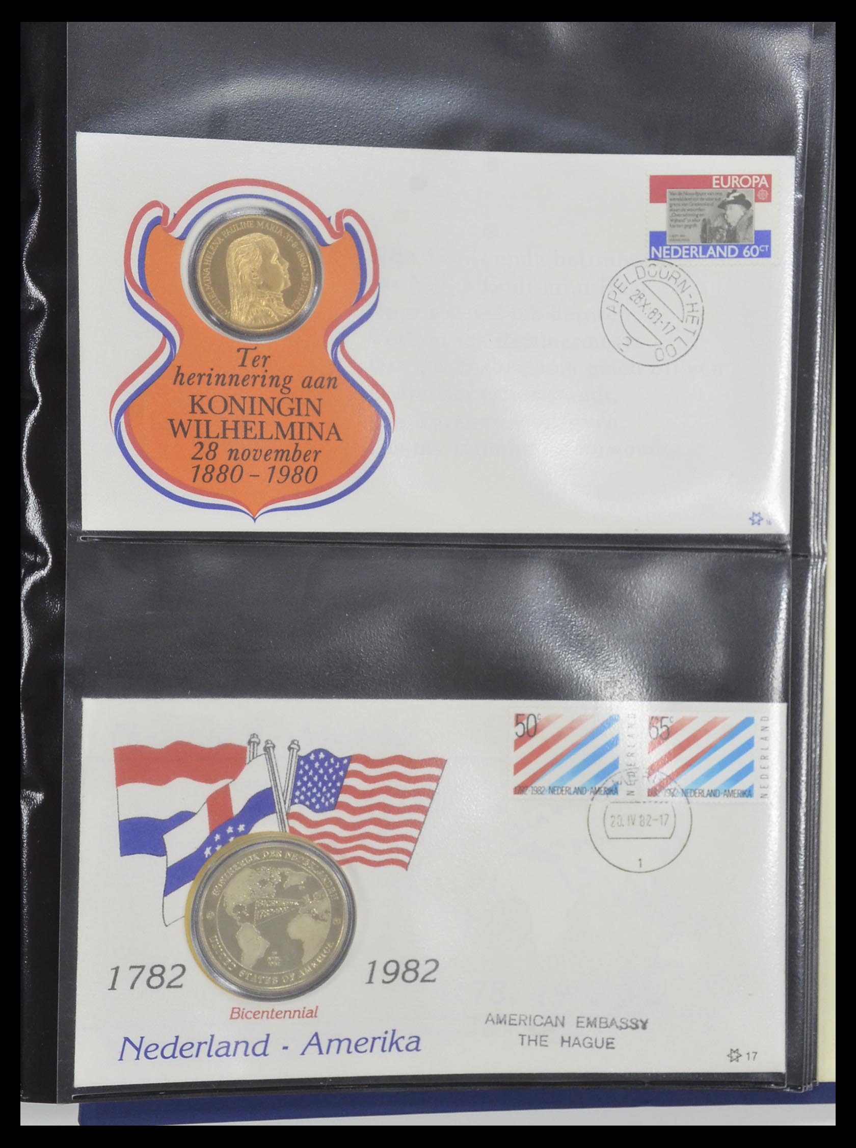 33586 049 - Postzegelverzameling 33586 Nederland speciale covers 1937-2006.