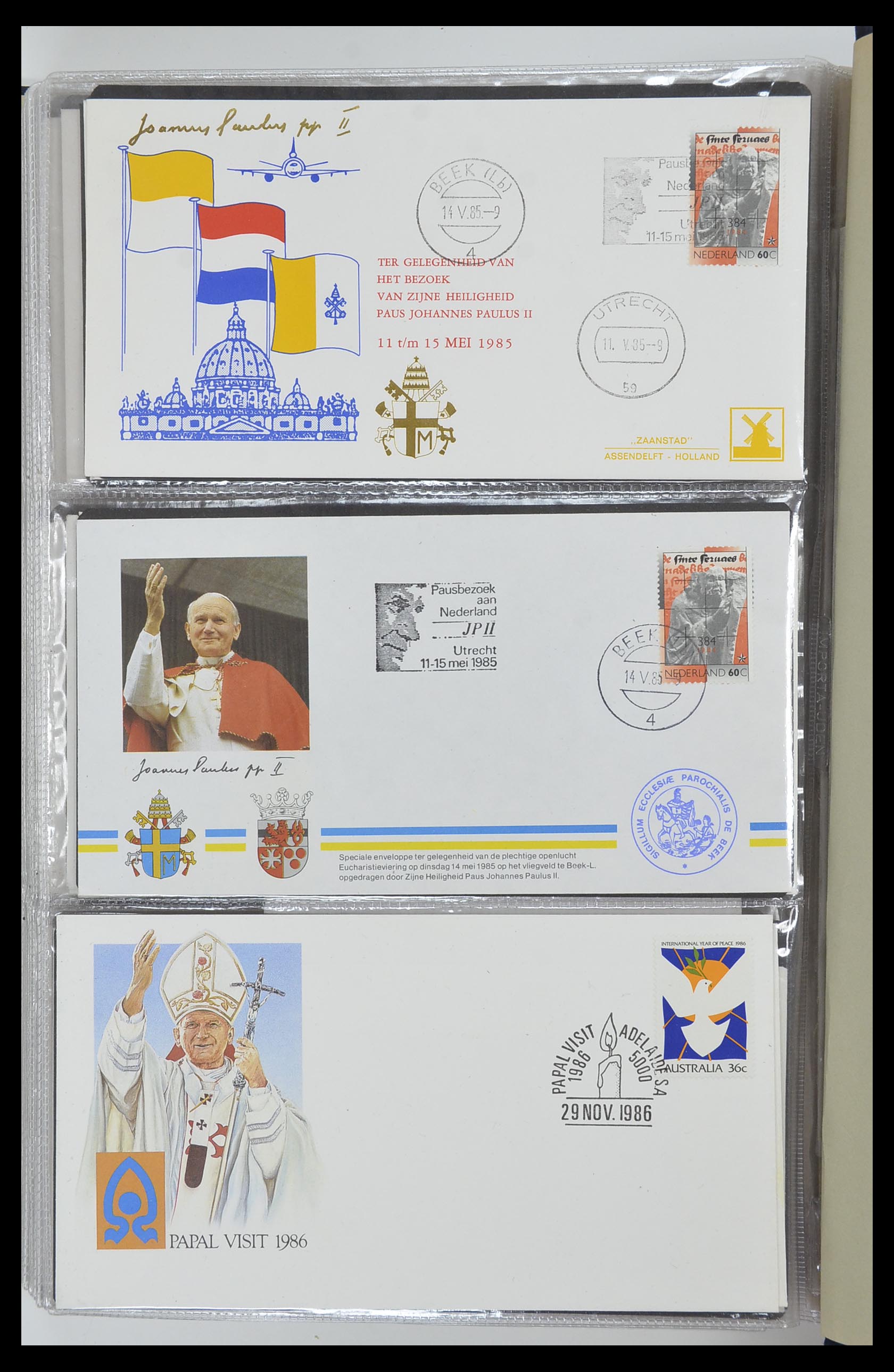 33586 815 - Postzegelverzameling 33586 Nederland speciale covers 1937-2006.