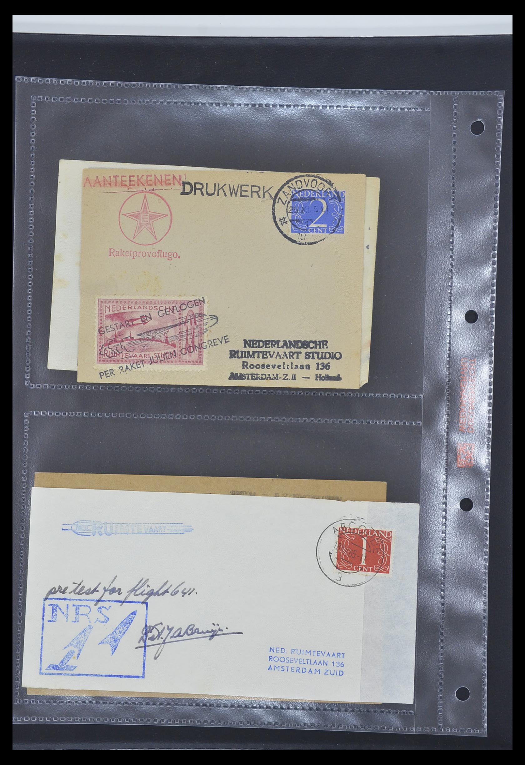 33586 819 - Postzegelverzameling 33586 Nederland speciale covers 1937-2006.