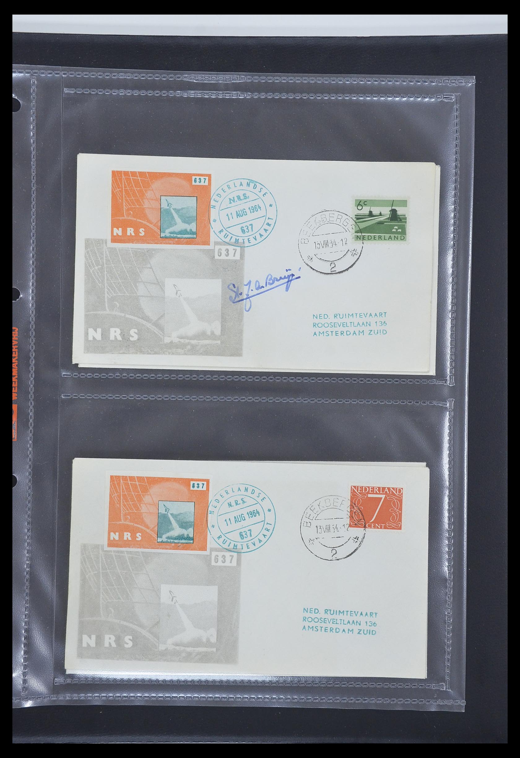 33586 820 - Postzegelverzameling 33586 Nederland speciale covers 1937-2006.