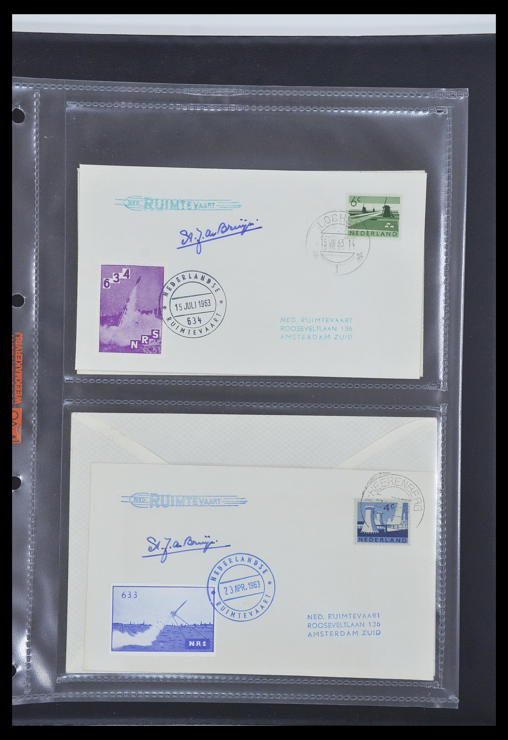 33586 822 - Stamp collection 33586 Netherlands special covers 1937-2006.