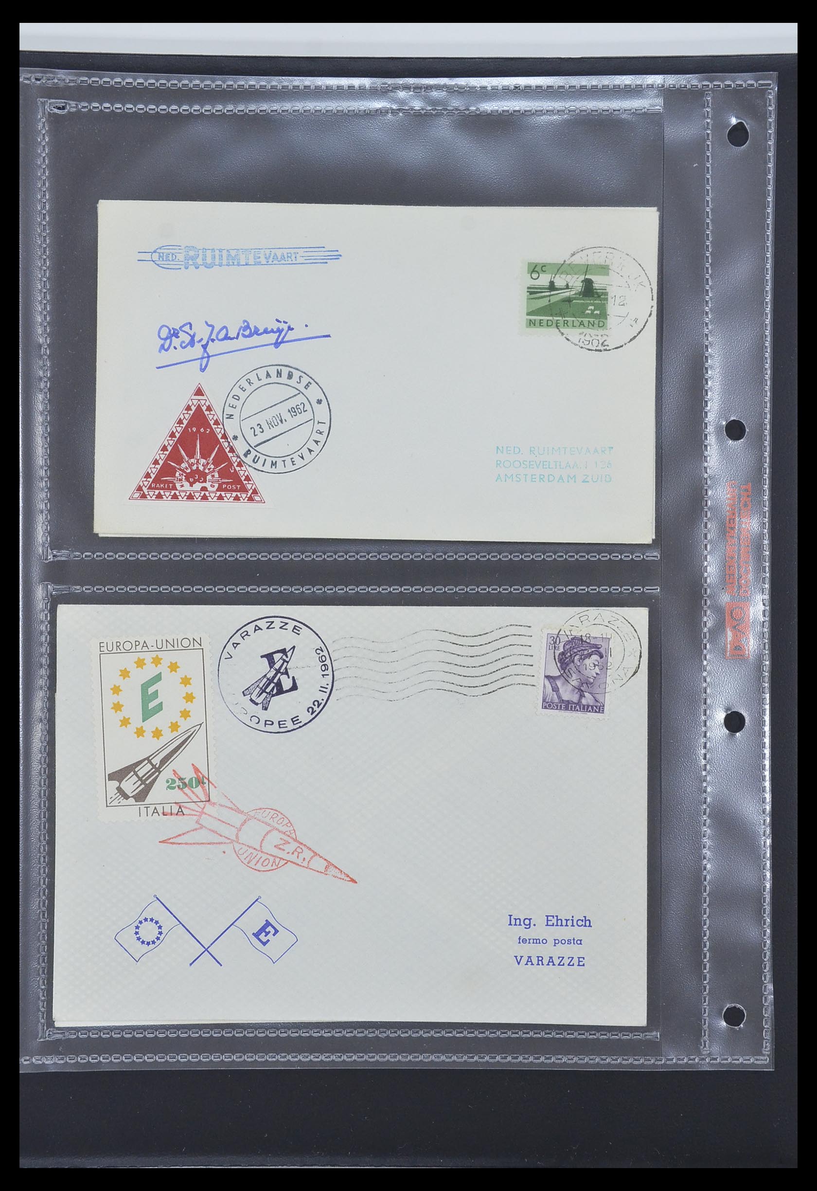 33586 823 - Postzegelverzameling 33586 Nederland speciale covers 1937-2006.