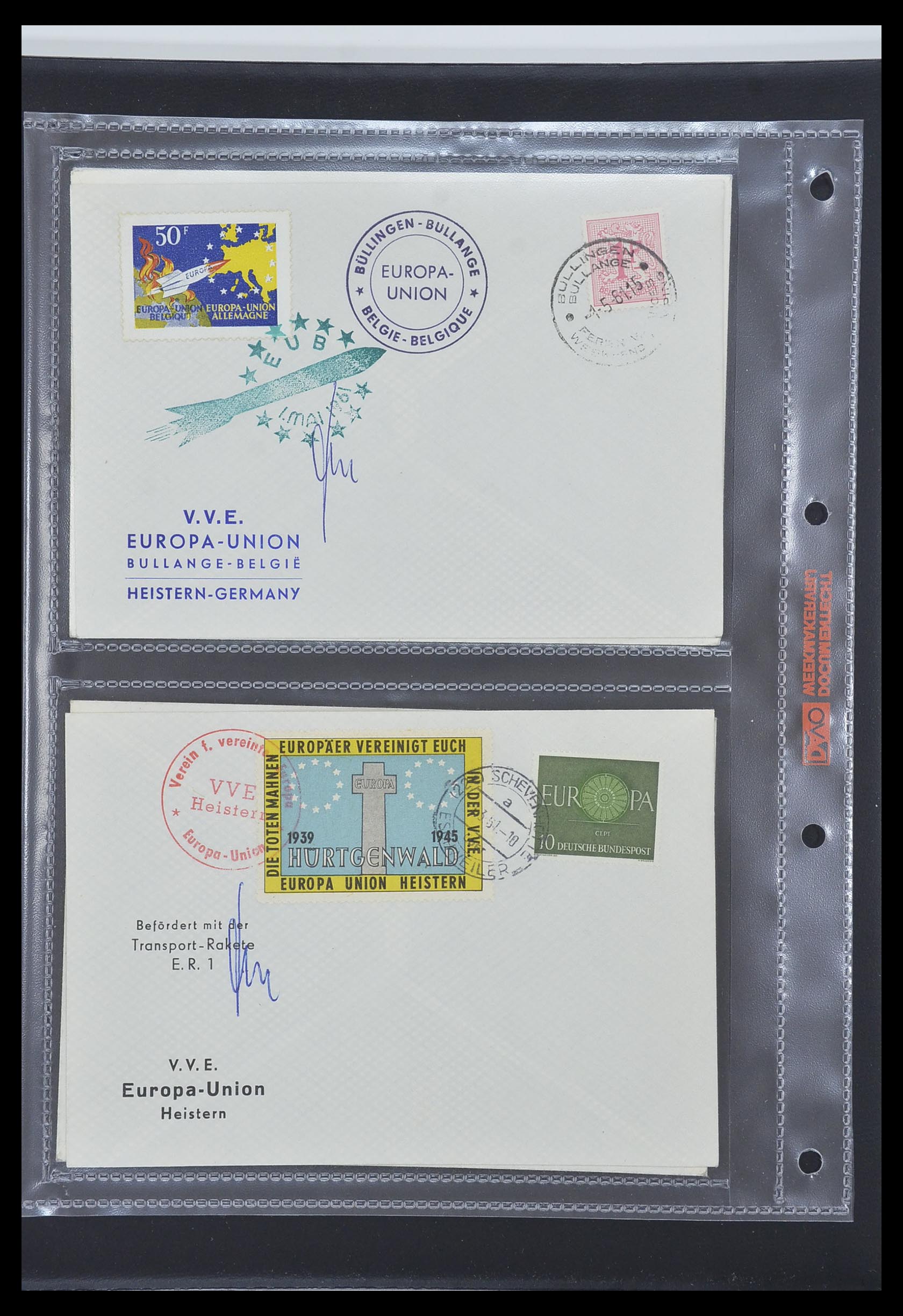 33586 829 - Stamp collection 33586 Netherlands special covers 1937-2006.