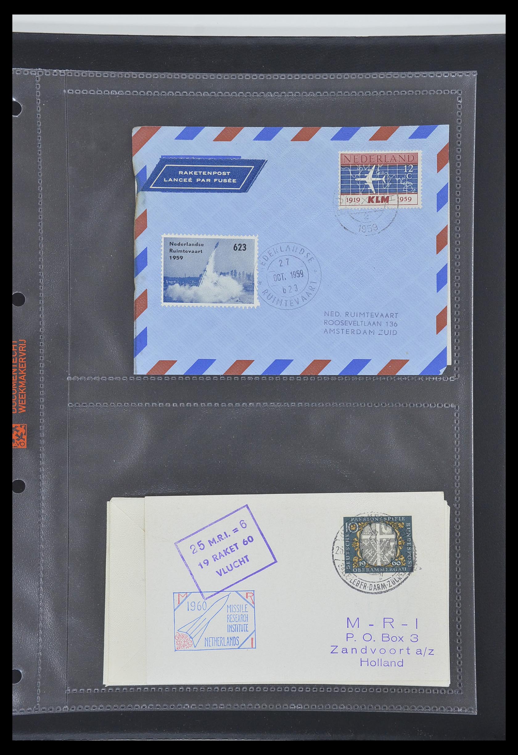 33586 830 - Postzegelverzameling 33586 Nederland speciale covers 1937-2006.