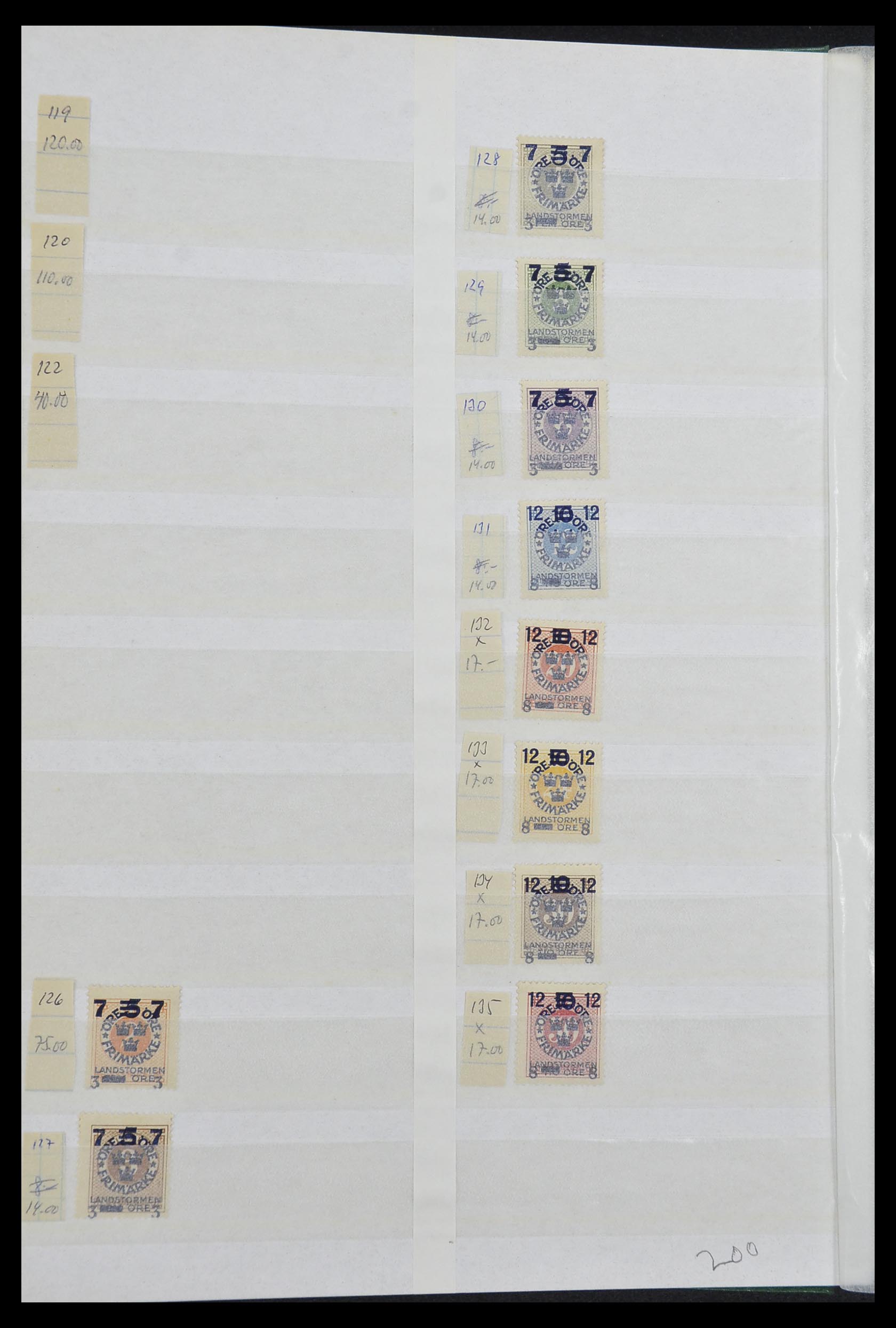 33591 005 - Postzegelverzameling 33591 Zweden 1858-1970.