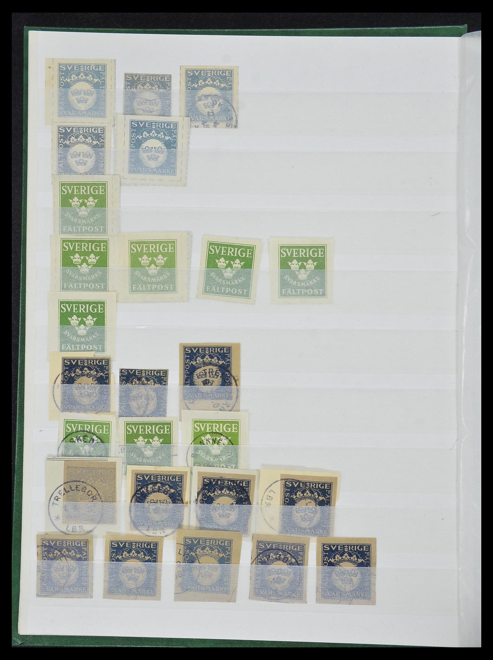 33591 064 - Postzegelverzameling 33591 Zweden 1858-1970.