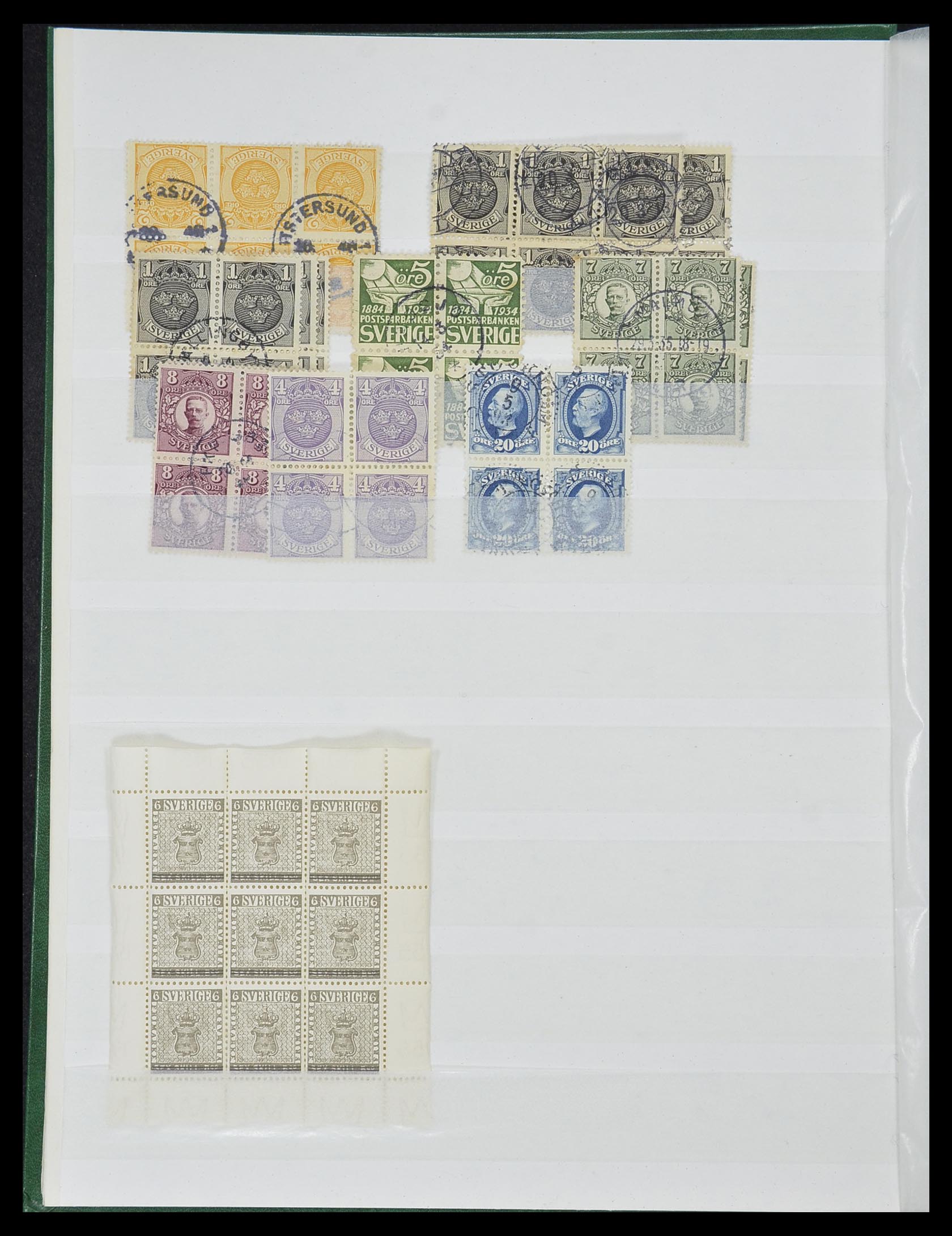 33591 068 - Postzegelverzameling 33591 Zweden 1858-1970.