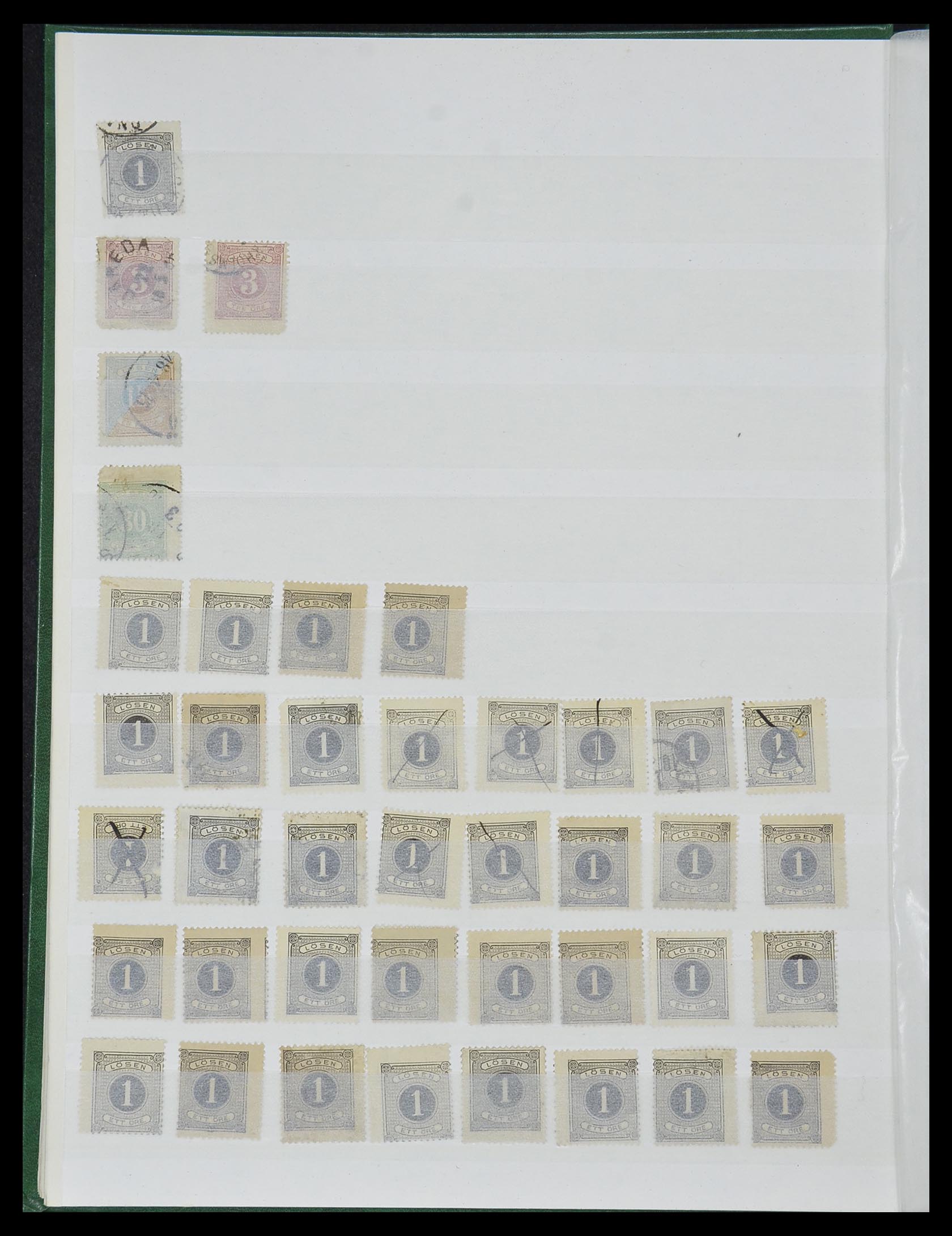 33591 070 - Postzegelverzameling 33591 Zweden 1858-1970.