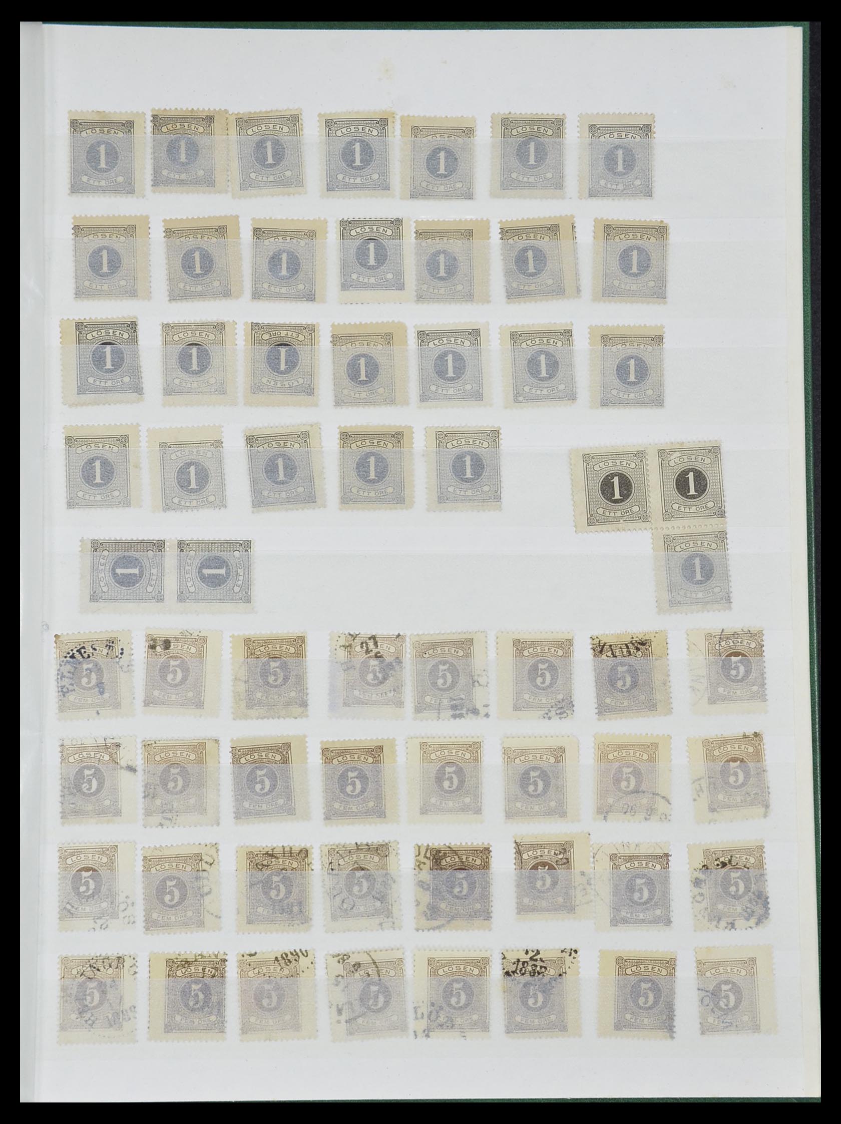 33591 071 - Postzegelverzameling 33591 Zweden 1858-1970.