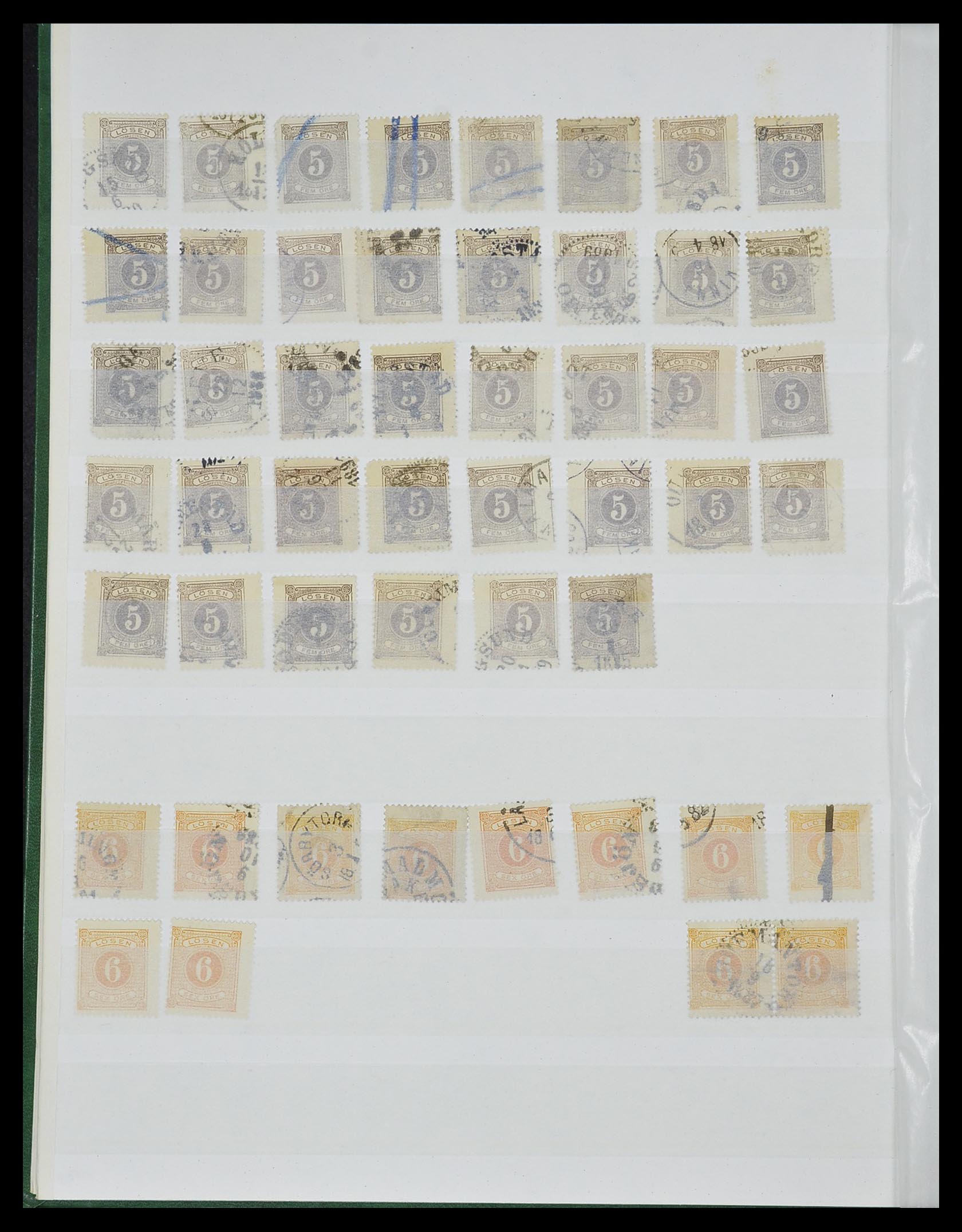 33591 072 - Postzegelverzameling 33591 Zweden 1858-1970.