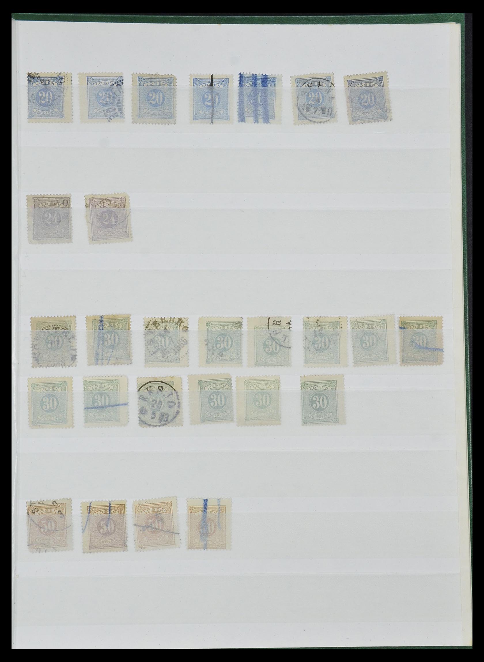 33591 073 - Postzegelverzameling 33591 Zweden 1858-1970.
