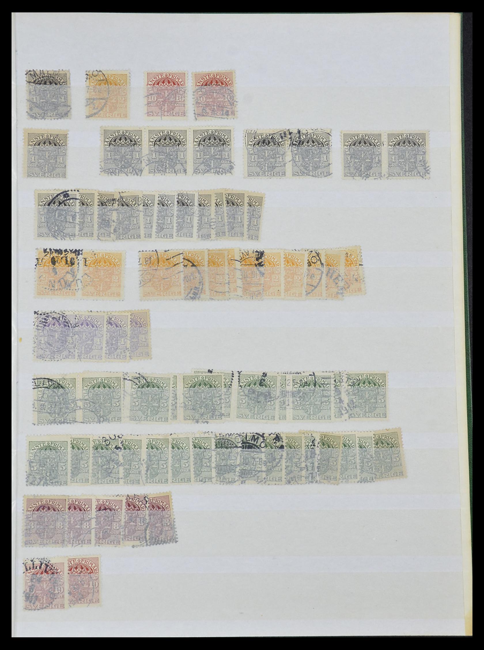 33591 081 - Postzegelverzameling 33591 Zweden 1858-1970.