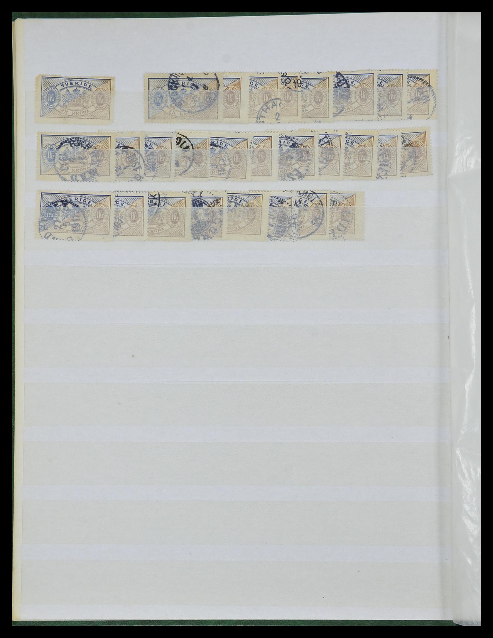 33591 082 - Postzegelverzameling 33591 Zweden 1858-1970.