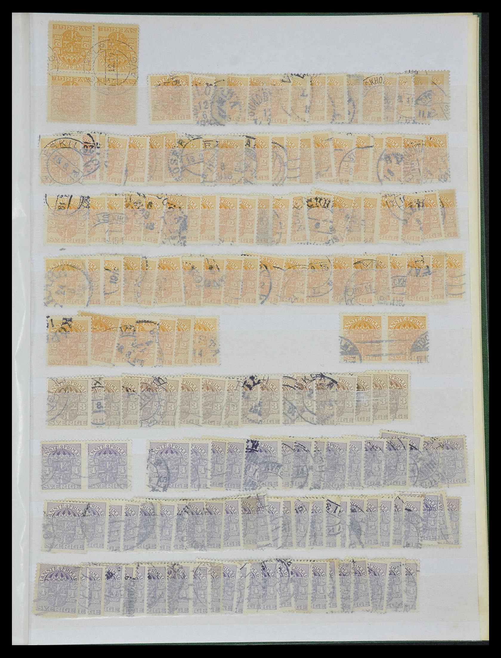 33591 084 - Postzegelverzameling 33591 Zweden 1858-1970.