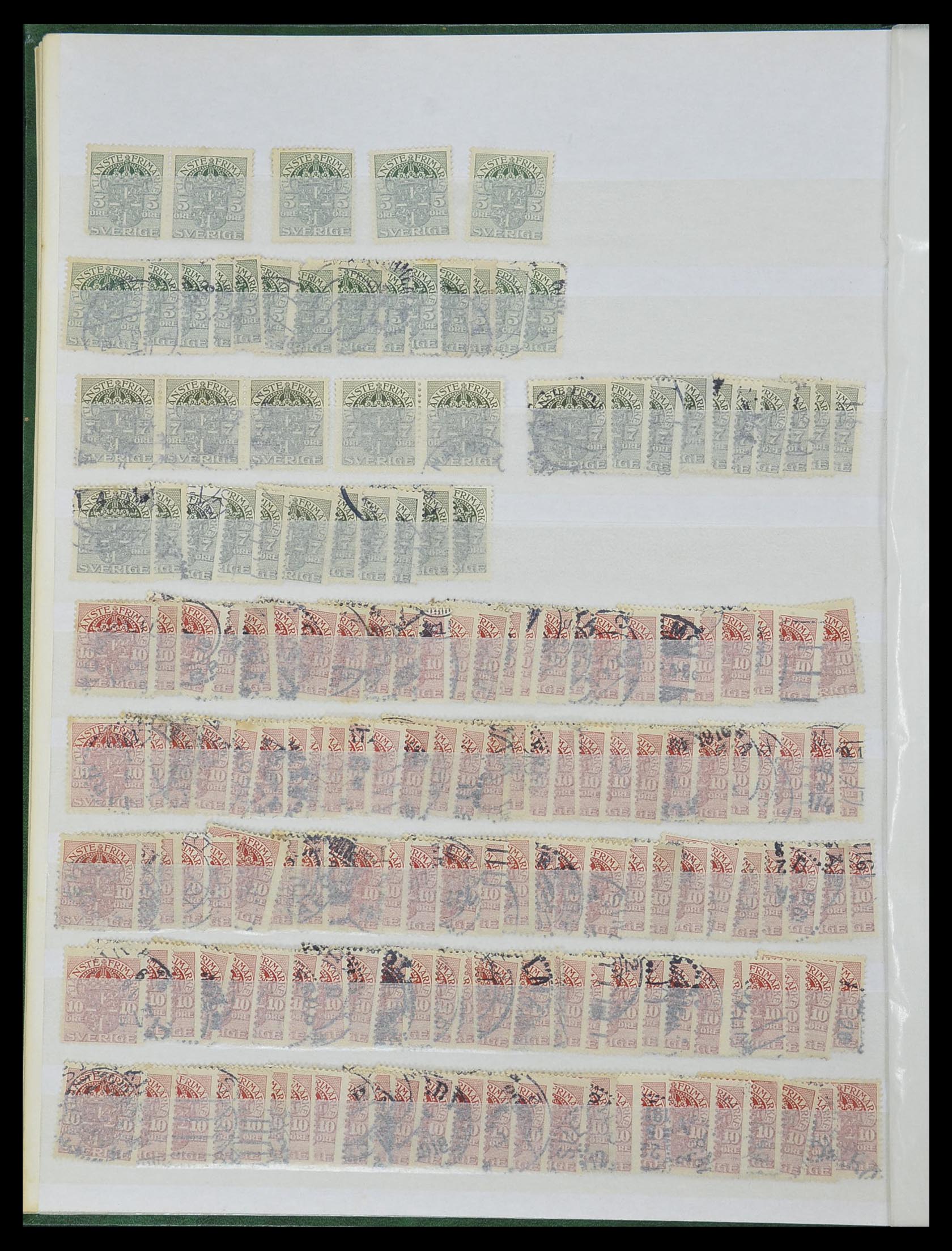 33591 085 - Postzegelverzameling 33591 Zweden 1858-1970.