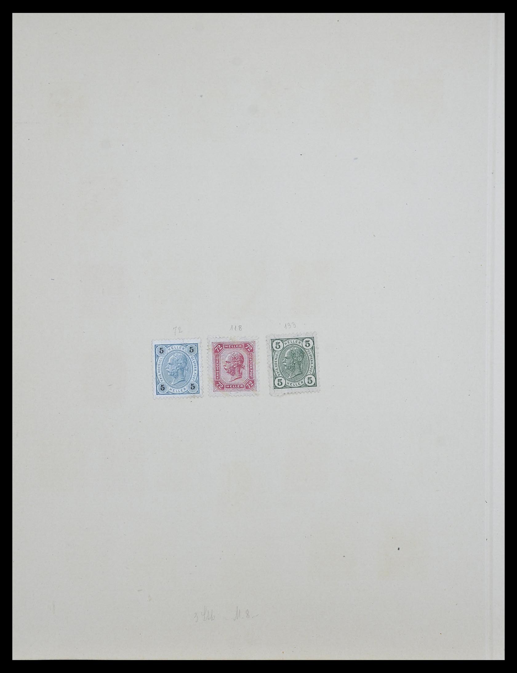 33592 008 - Postzegelverzameling 33592 Oostenrijk en gebieden 1850-1938.