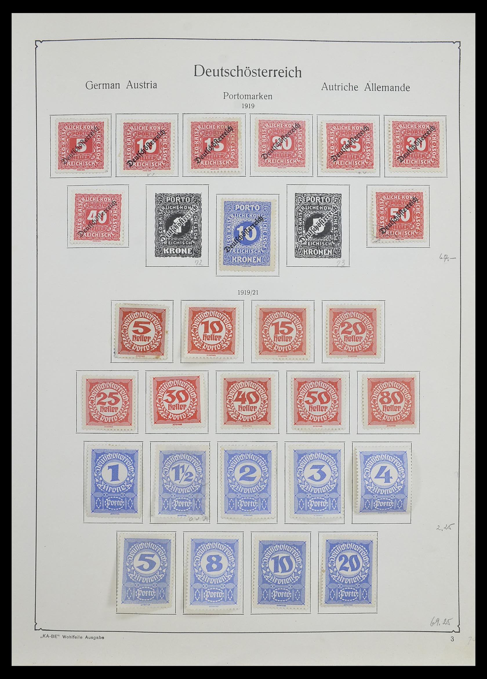 33593 016 - Stamp collection 33593 Austria and territories 1850-1959.