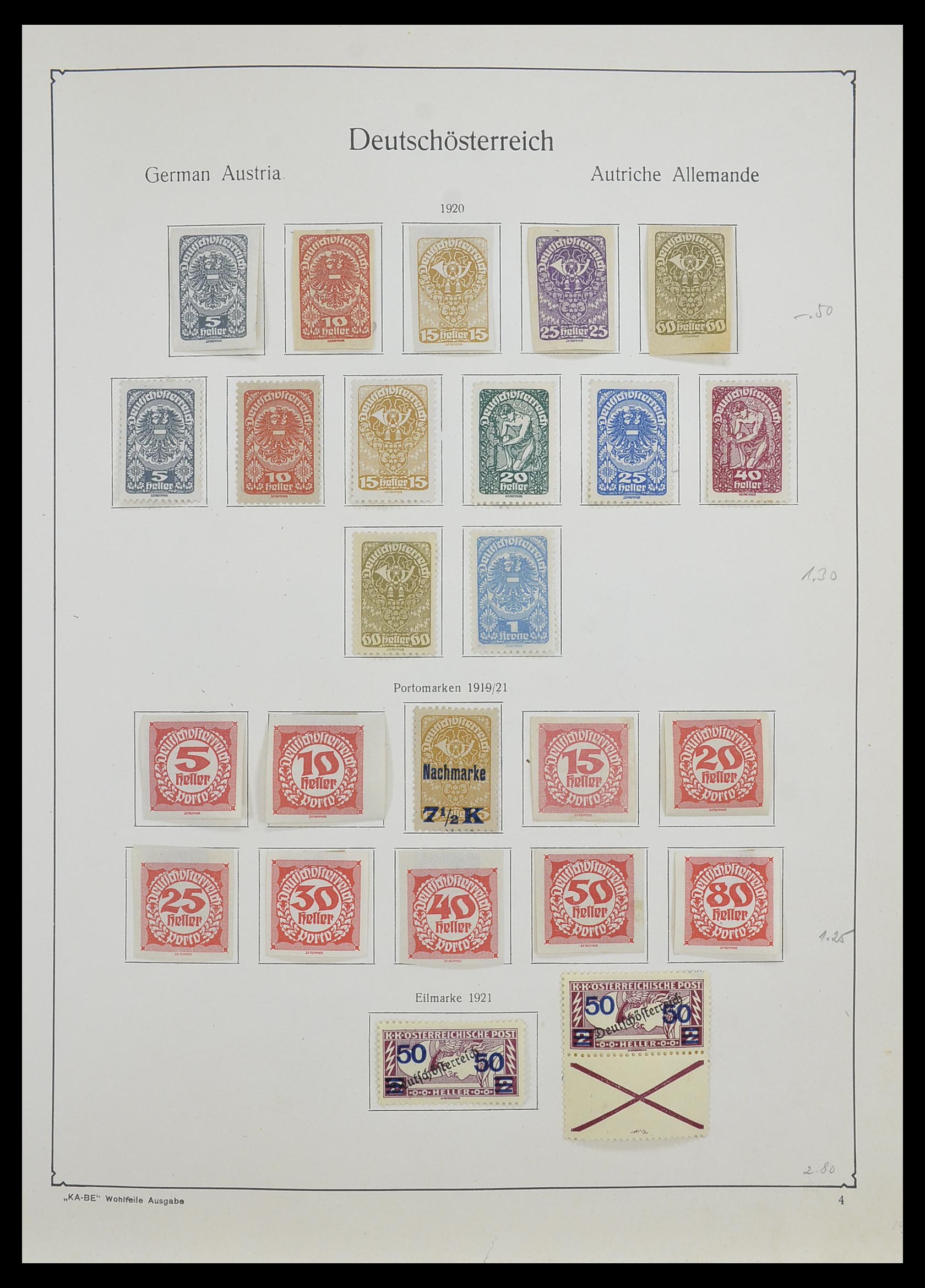 33593 017 - Stamp collection 33593 Austria and territories 1850-1959.