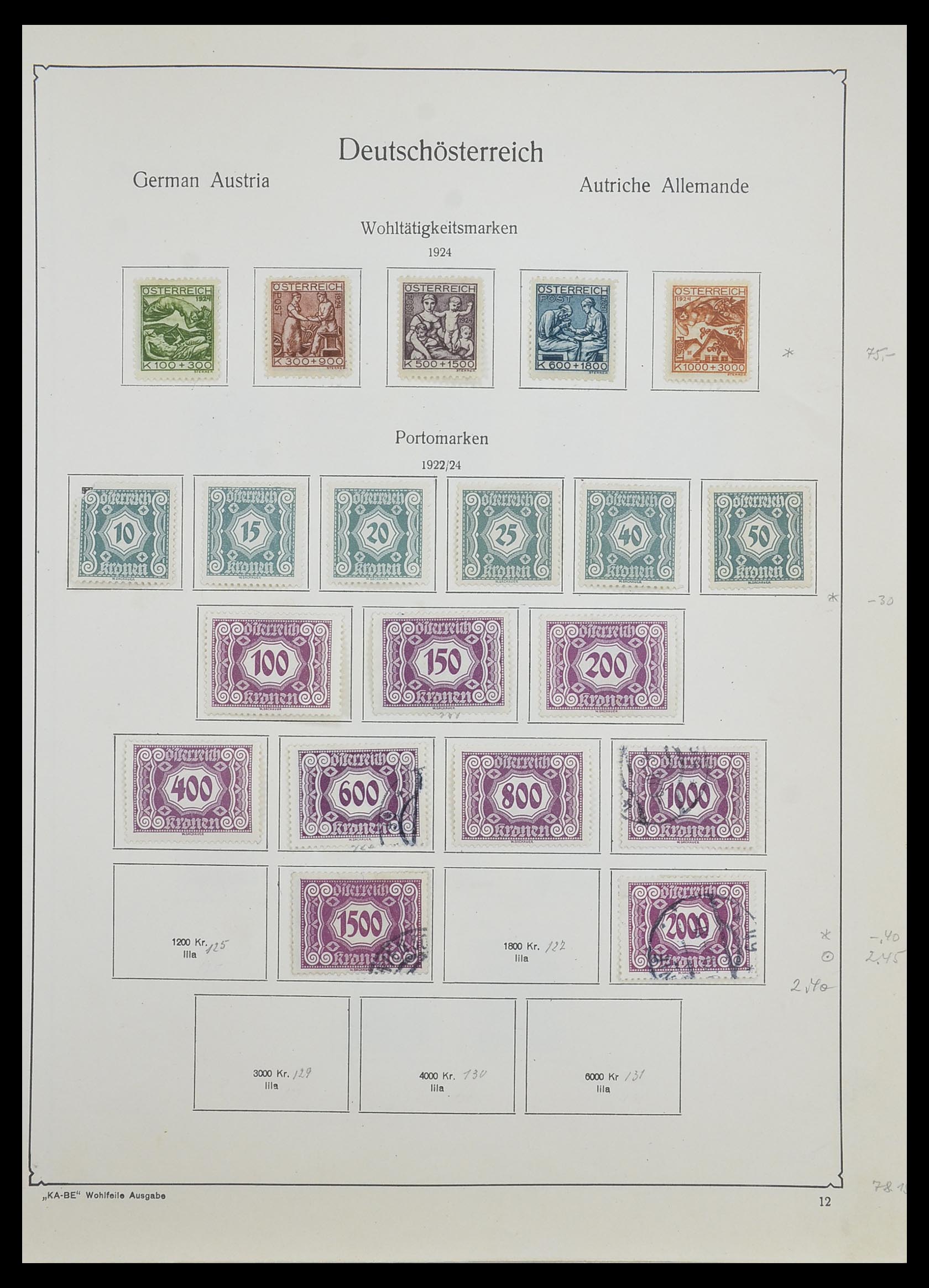 33593 027 - Stamp collection 33593 Austria and territories 1850-1959.