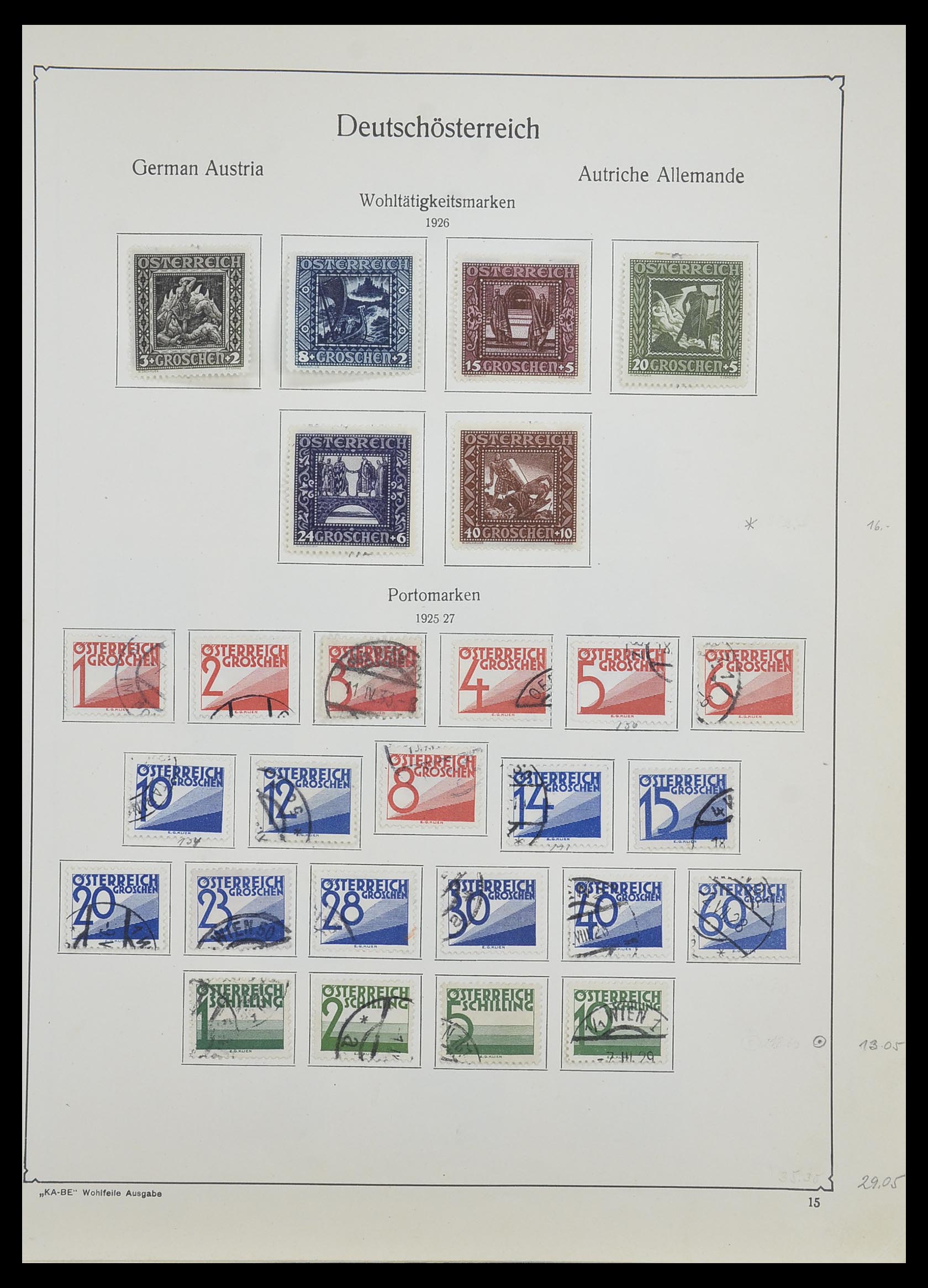 33593 030 - Postzegelverzameling 33593 Oostenrijk en gebieden 1850-1959.