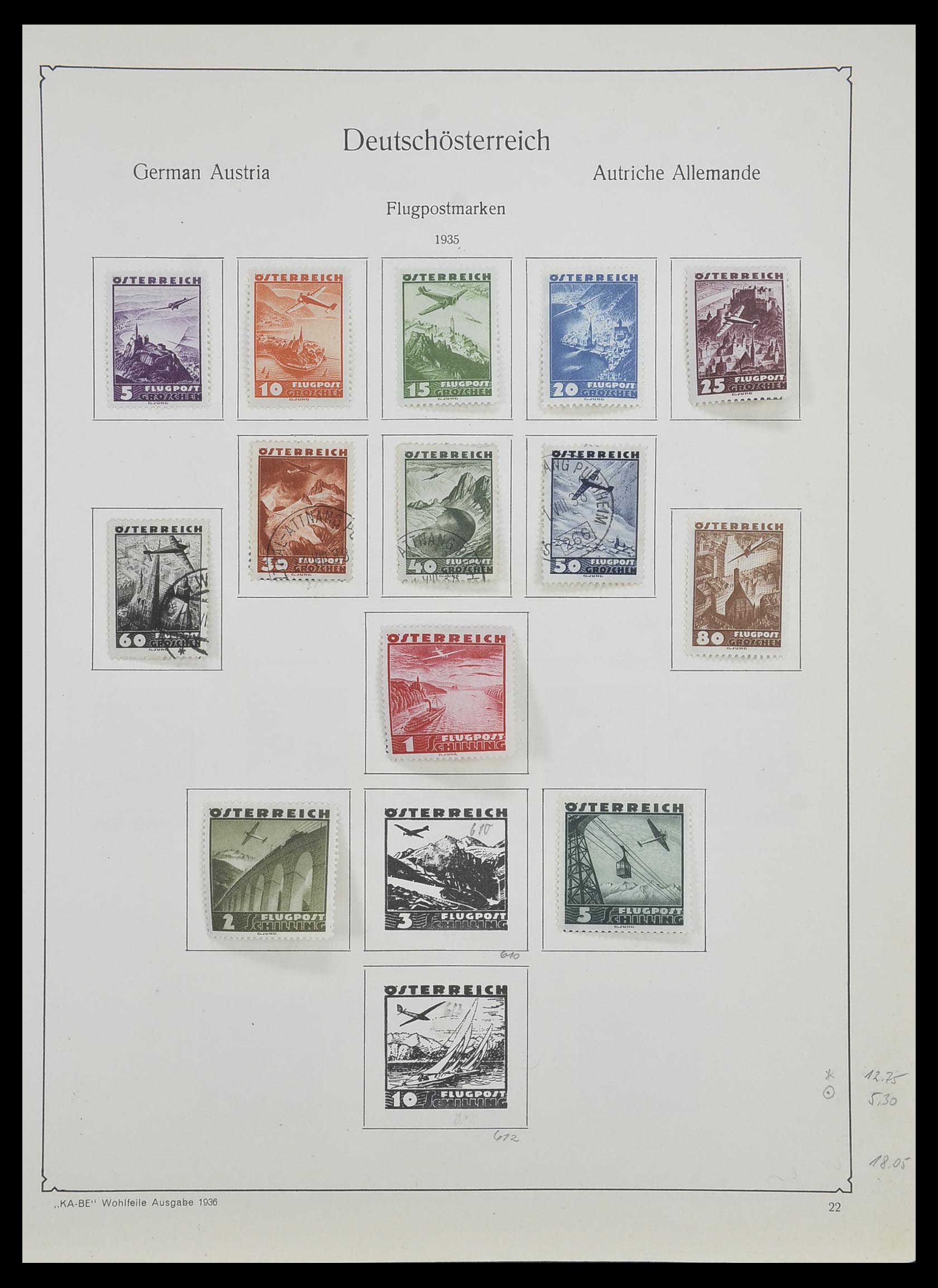 33593 038 - Postzegelverzameling 33593 Oostenrijk en gebieden 1850-1959.