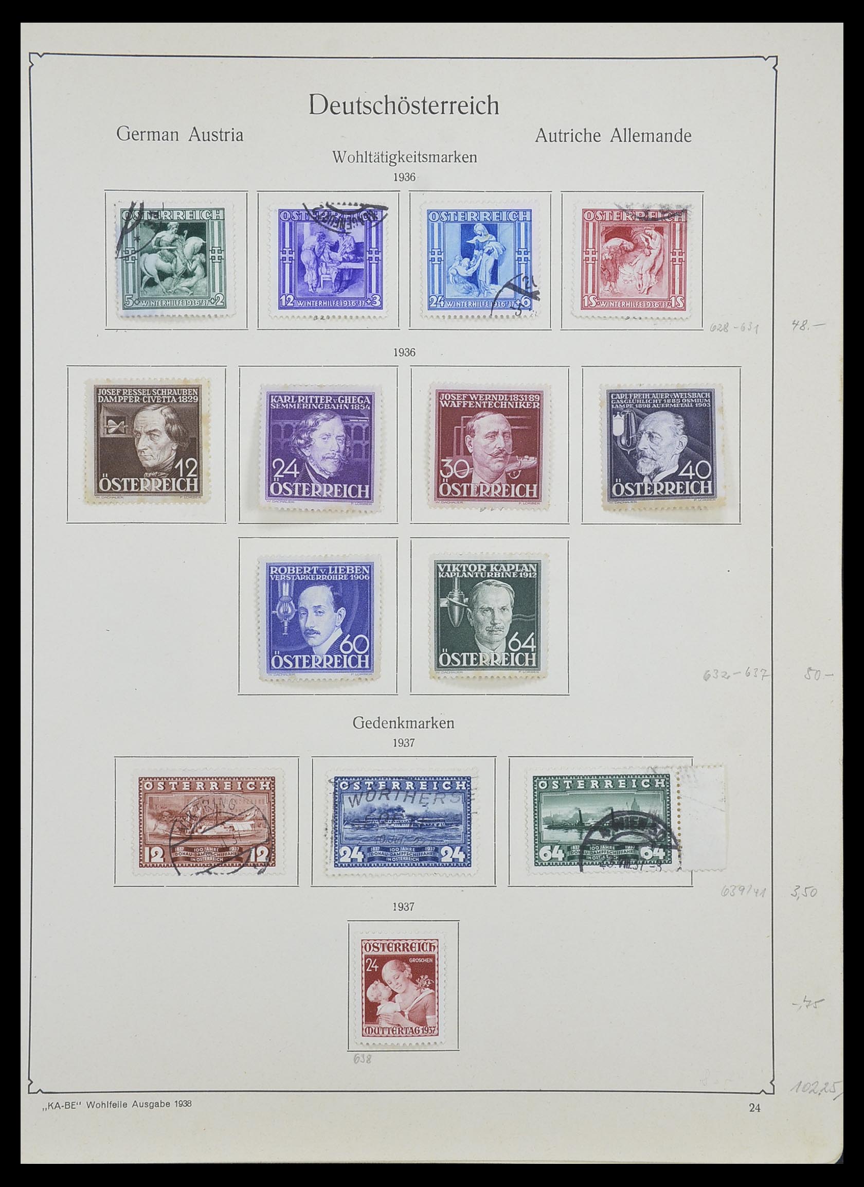 33593 040 - Stamp collection 33593 Austria and territories 1850-1959.