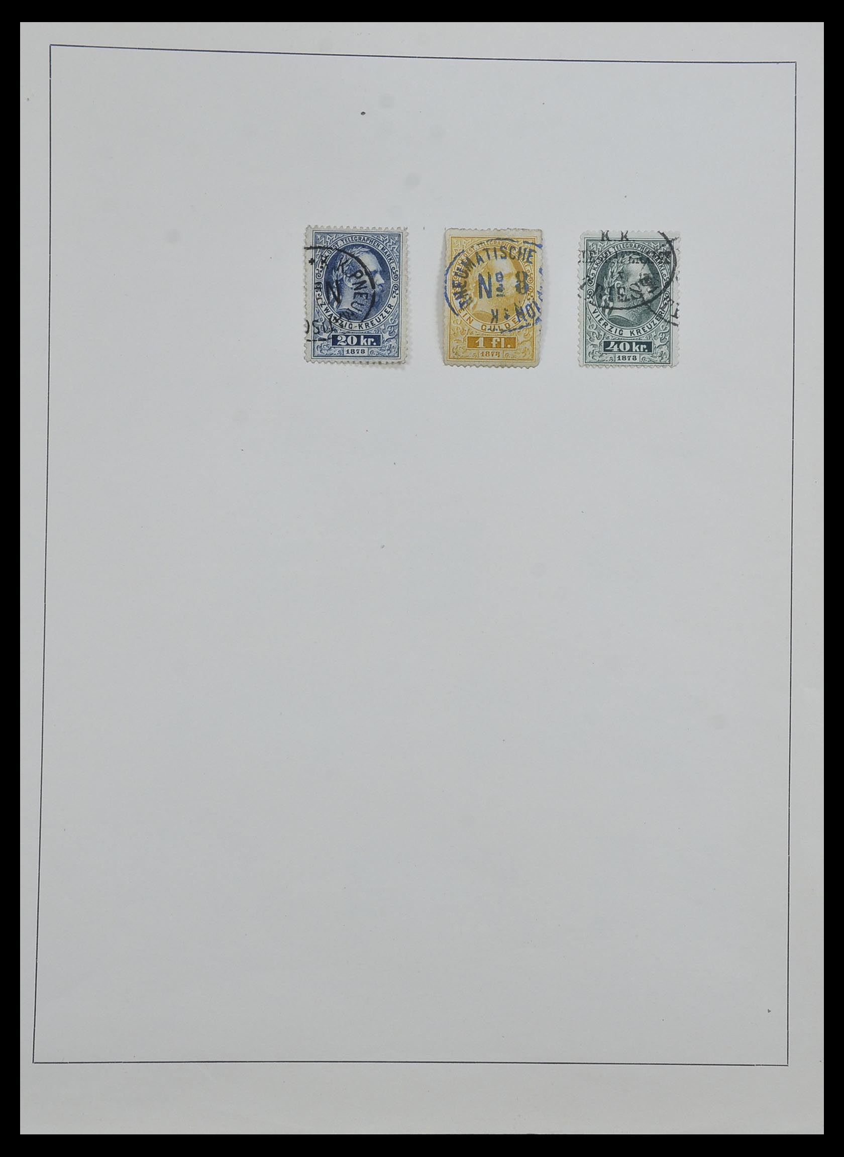 33594 007 - Postzegelverzameling 33594 Oostenrijk en gebieden 1850-1918.