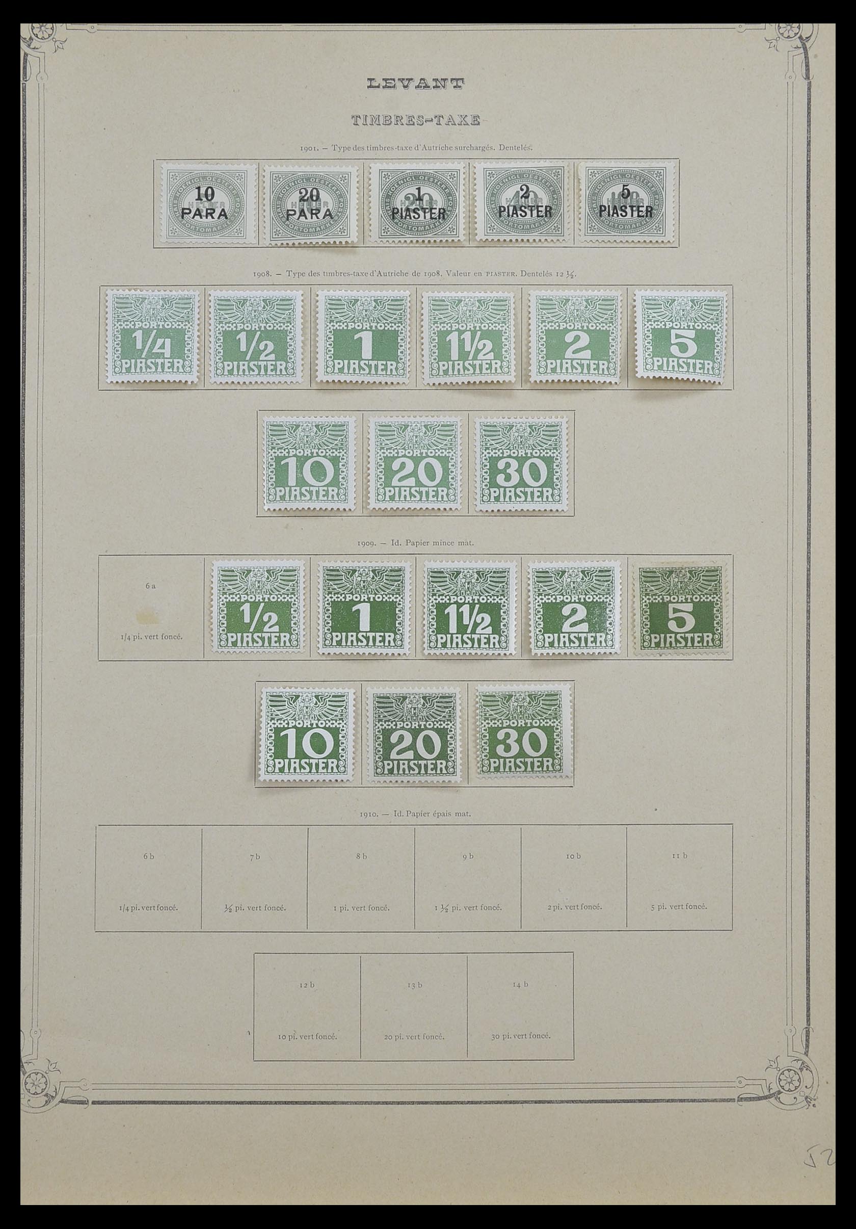 33594 010 - Postzegelverzameling 33594 Oostenrijk en gebieden 1850-1918.