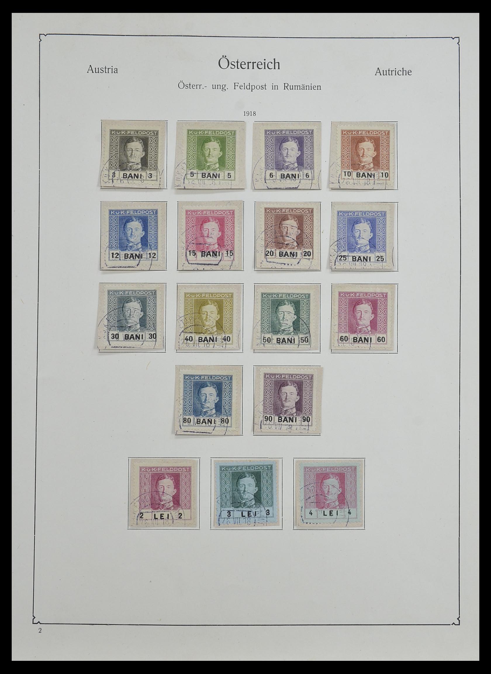 33594 019 - Postzegelverzameling 33594 Oostenrijk en gebieden 1850-1918.