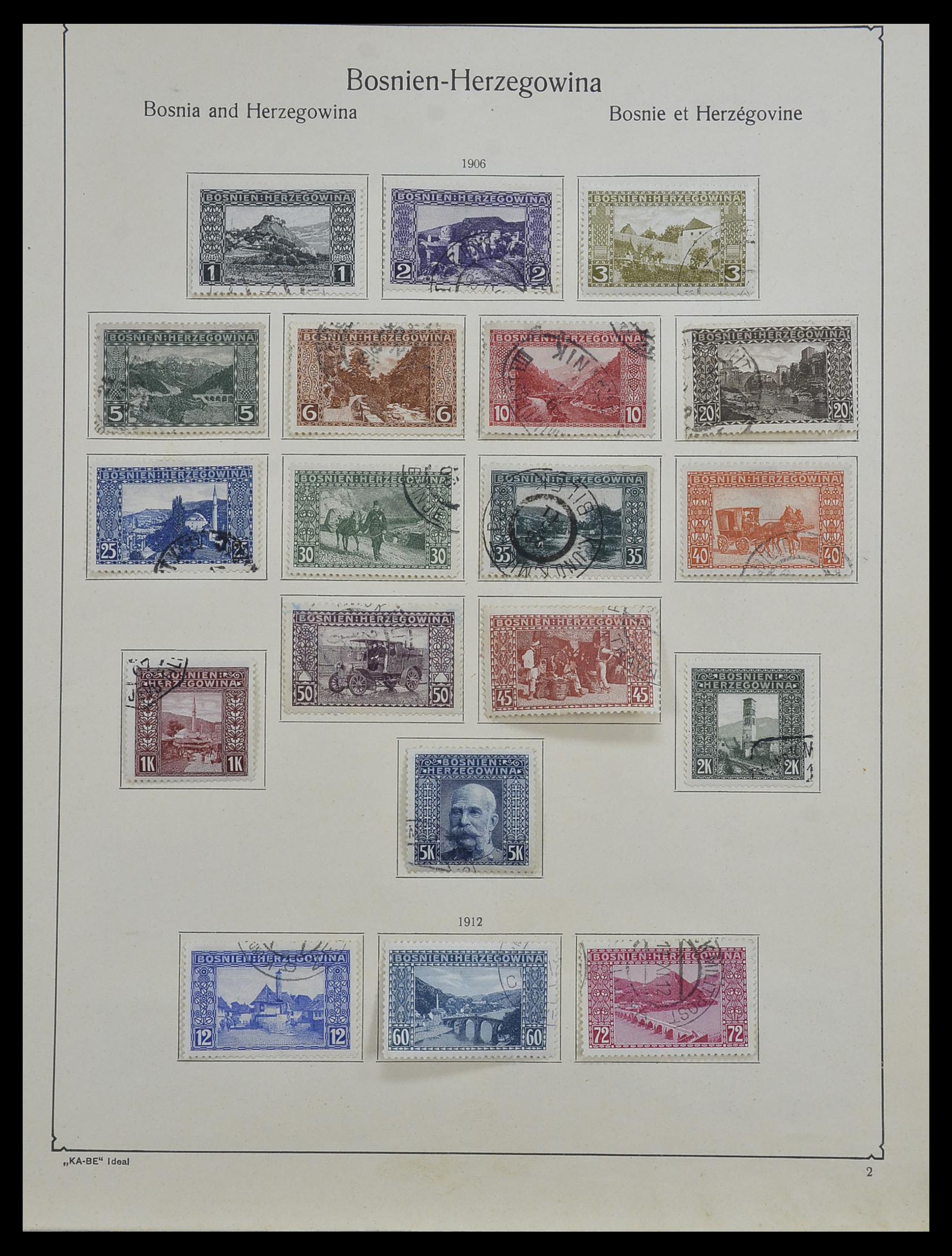 33594 029 - Stamp collection 33594 Austria and territories 1850-1918.