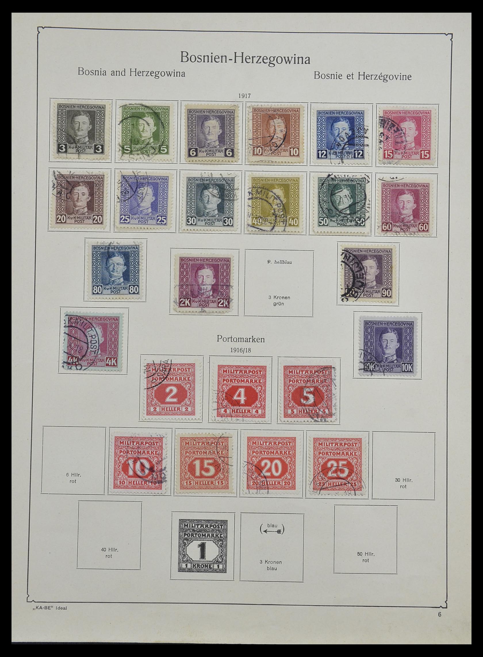 33594 033 - Postzegelverzameling 33594 Oostenrijk en gebieden 1850-1918.