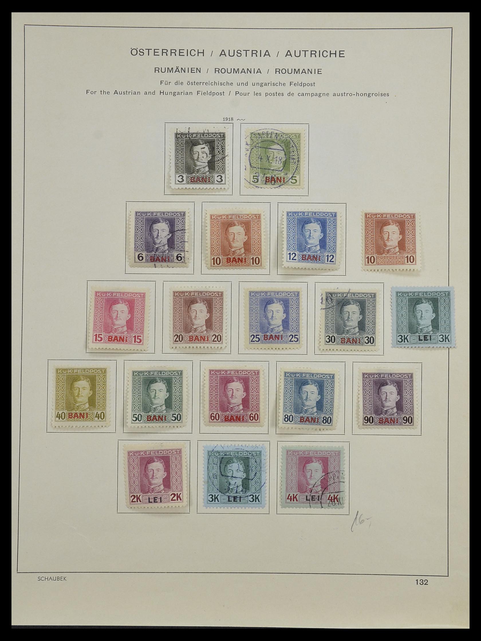 33594 040 - Postzegelverzameling 33594 Oostenrijk en gebieden 1850-1918.