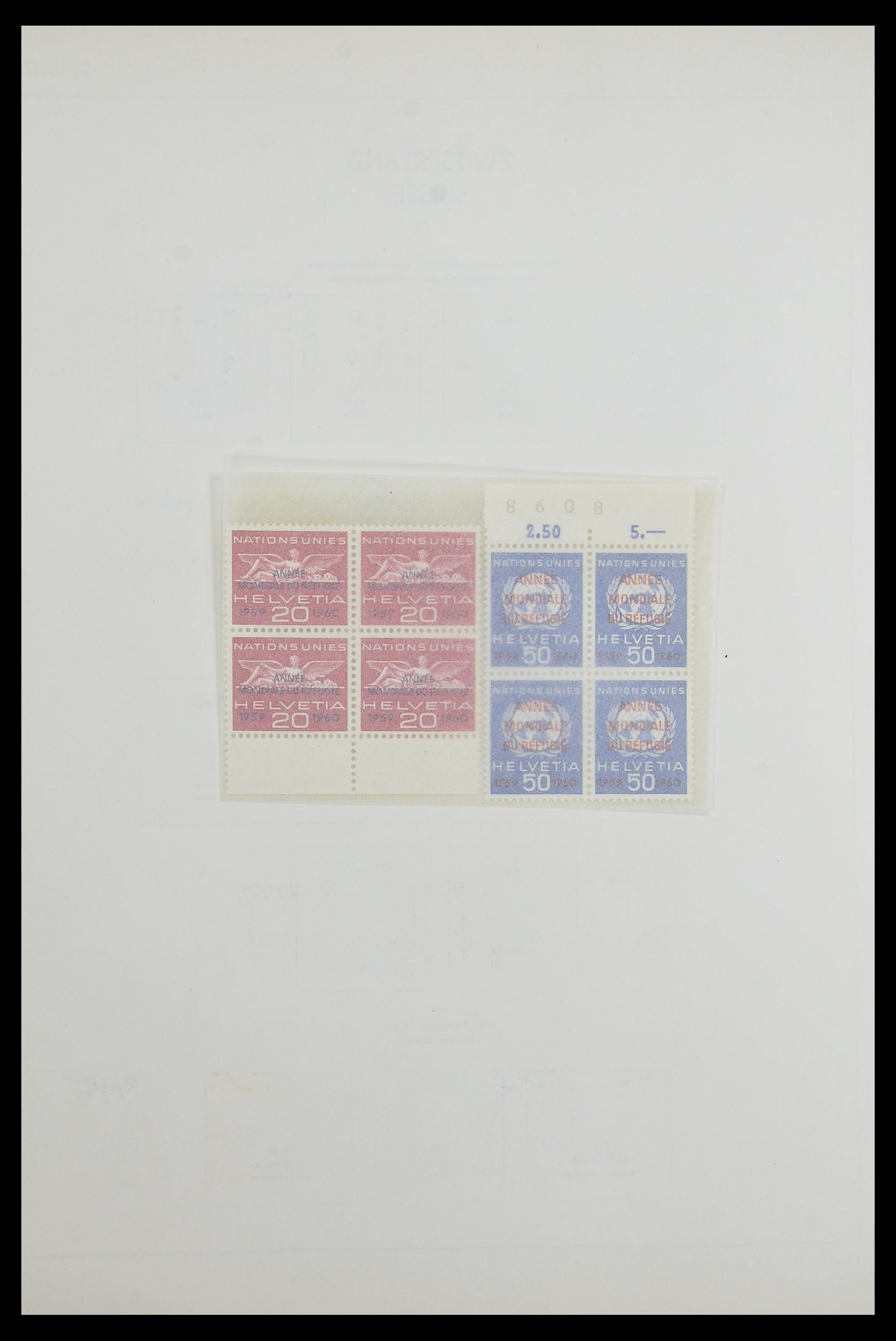 33601 120 - Postzegelverzameling 33601 Zwitserland 1854-1985.