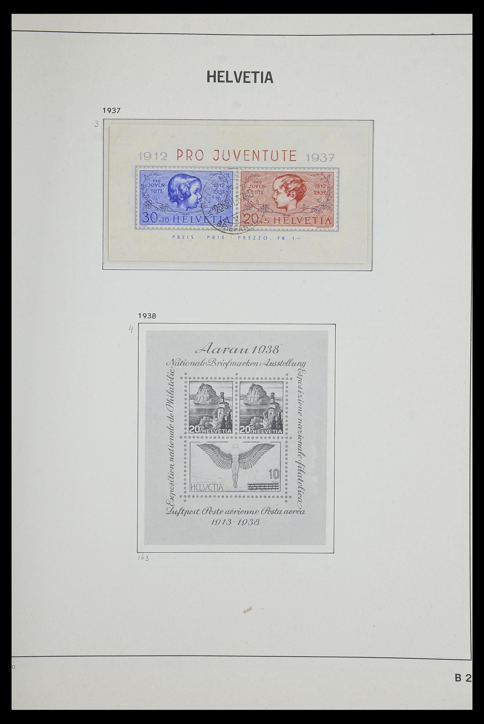 33602 095 - Stamp collection 33602 Switzerland 1854-1984.