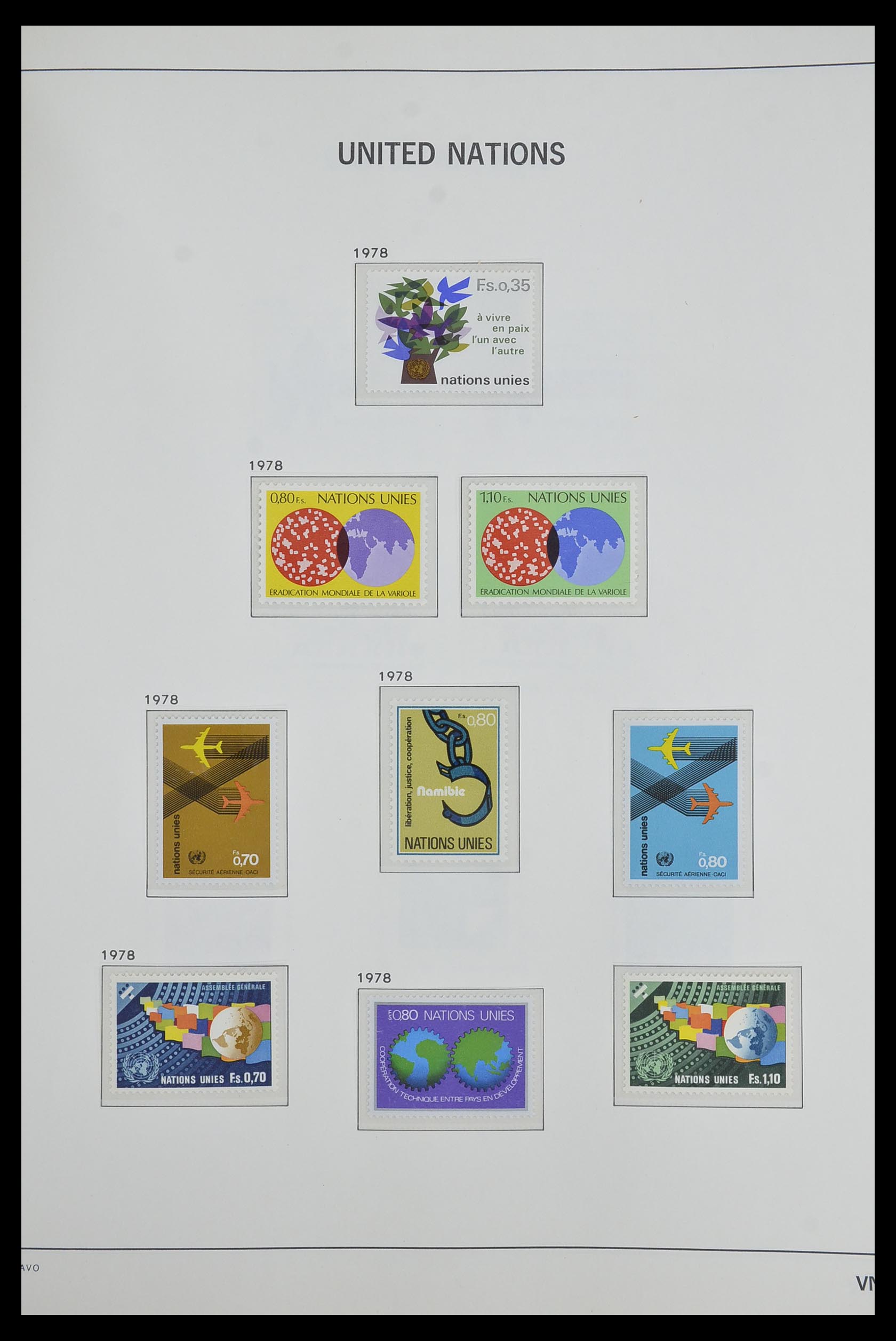 33602 127 - Postzegelverzameling 33602 Zwitserland 1854-1984.