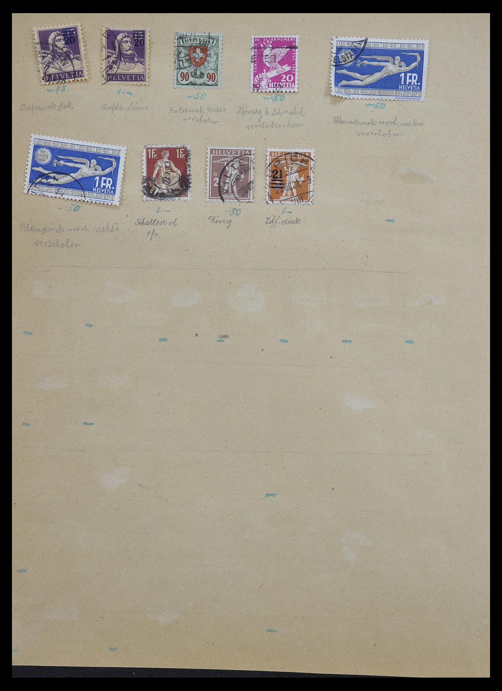 33603 008 - Postzegelverzameling 33603 Zwitserland 1862-1976.