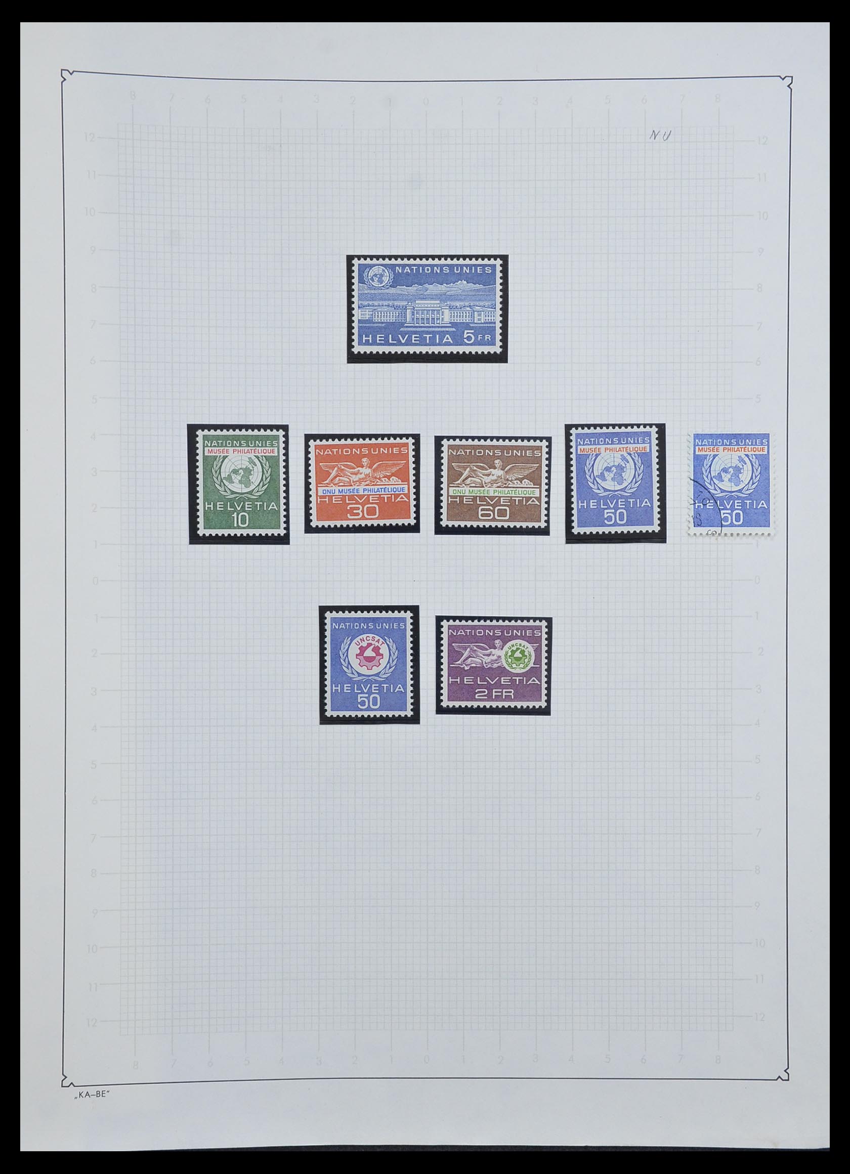 33603 039 - Stamp collection 33603 Switzerland 1862-1976.