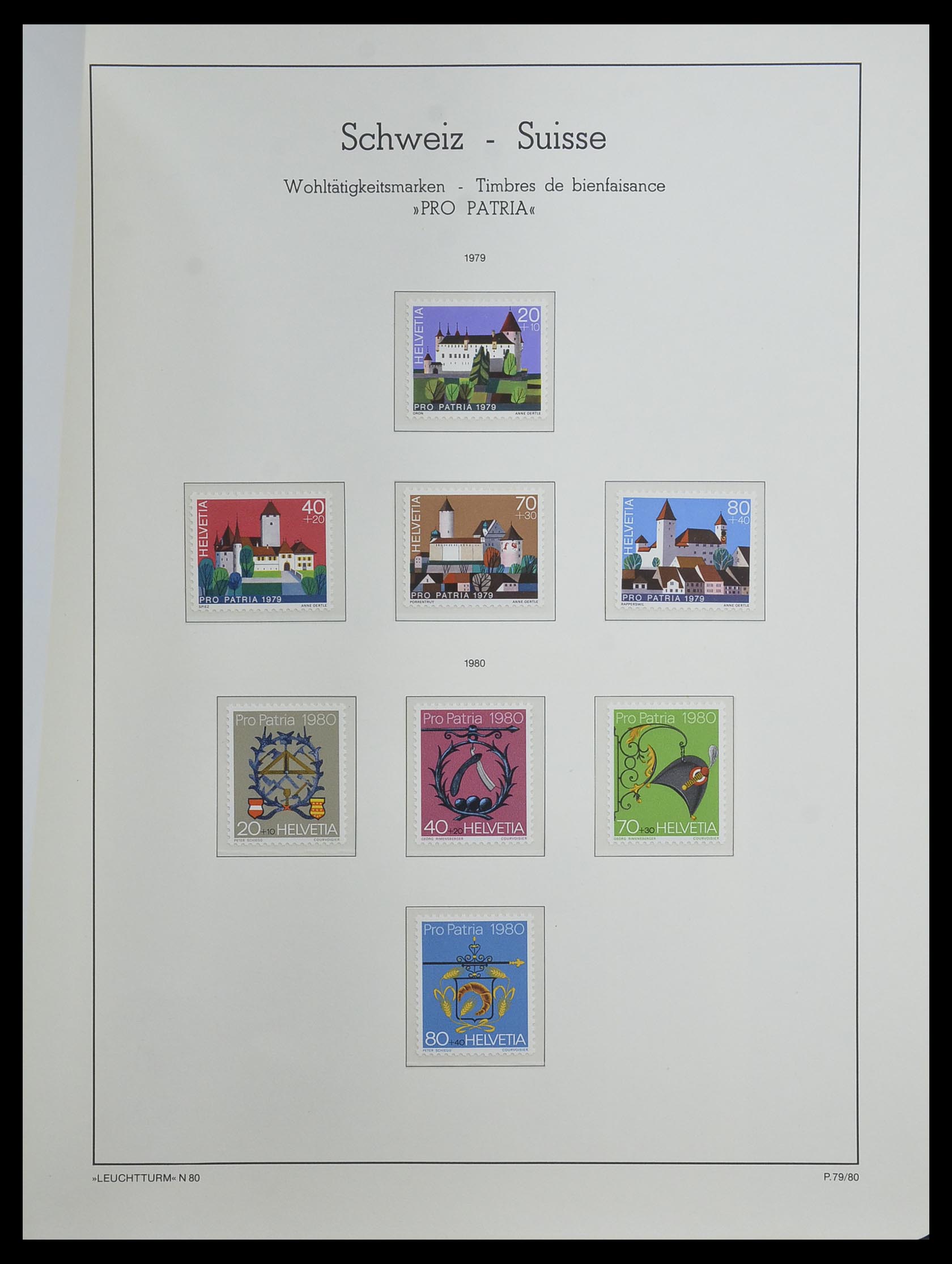 33603 061 - Postzegelverzameling 33603 Zwitserland 1862-1976.