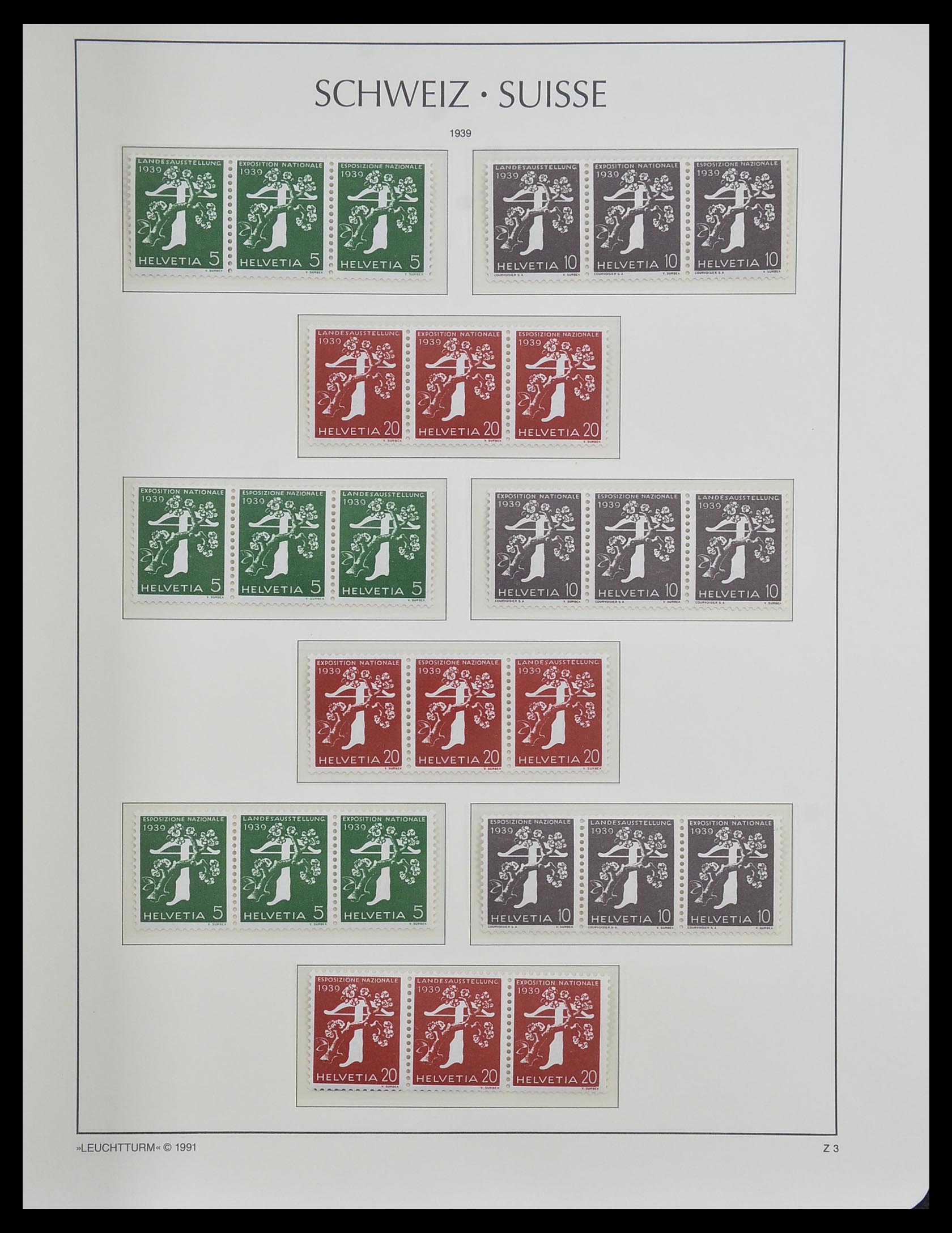 33603 071 - Stamp collection 33603 Switzerland 1862-1976.