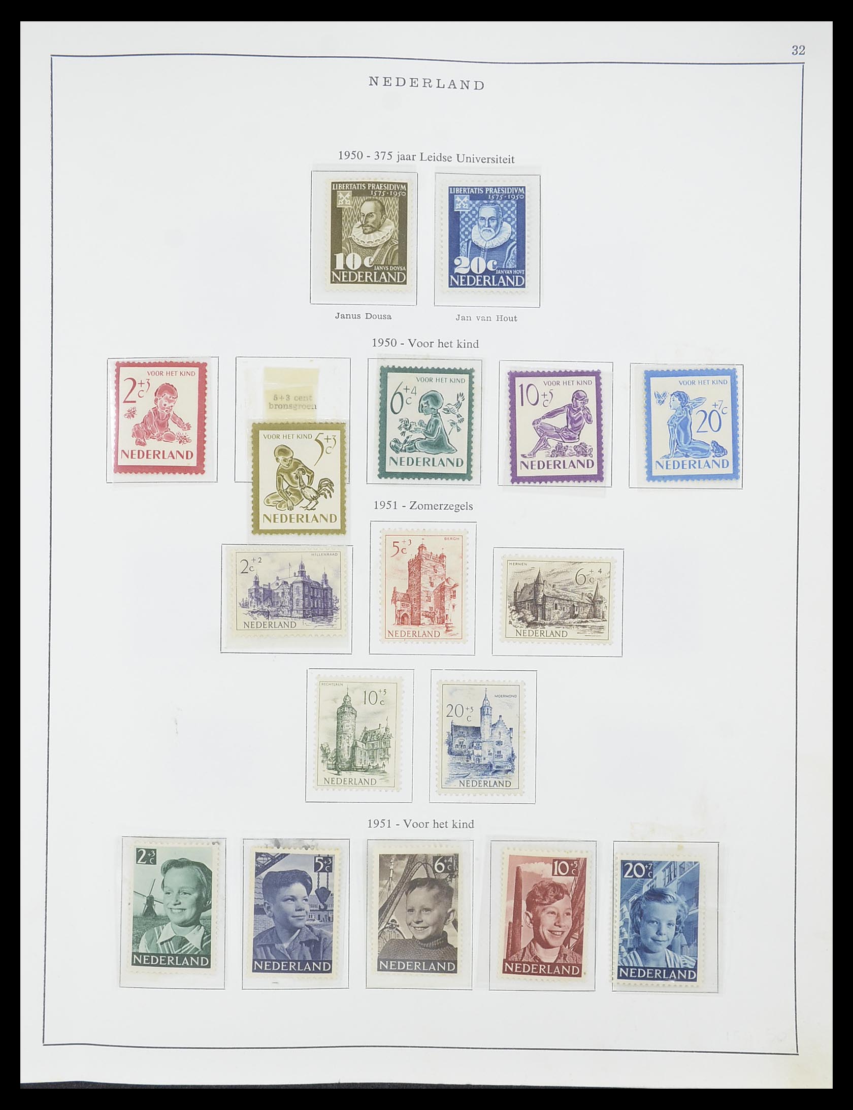 33604 006 - Stamp collection 33604 Netherlands 1946-1987.