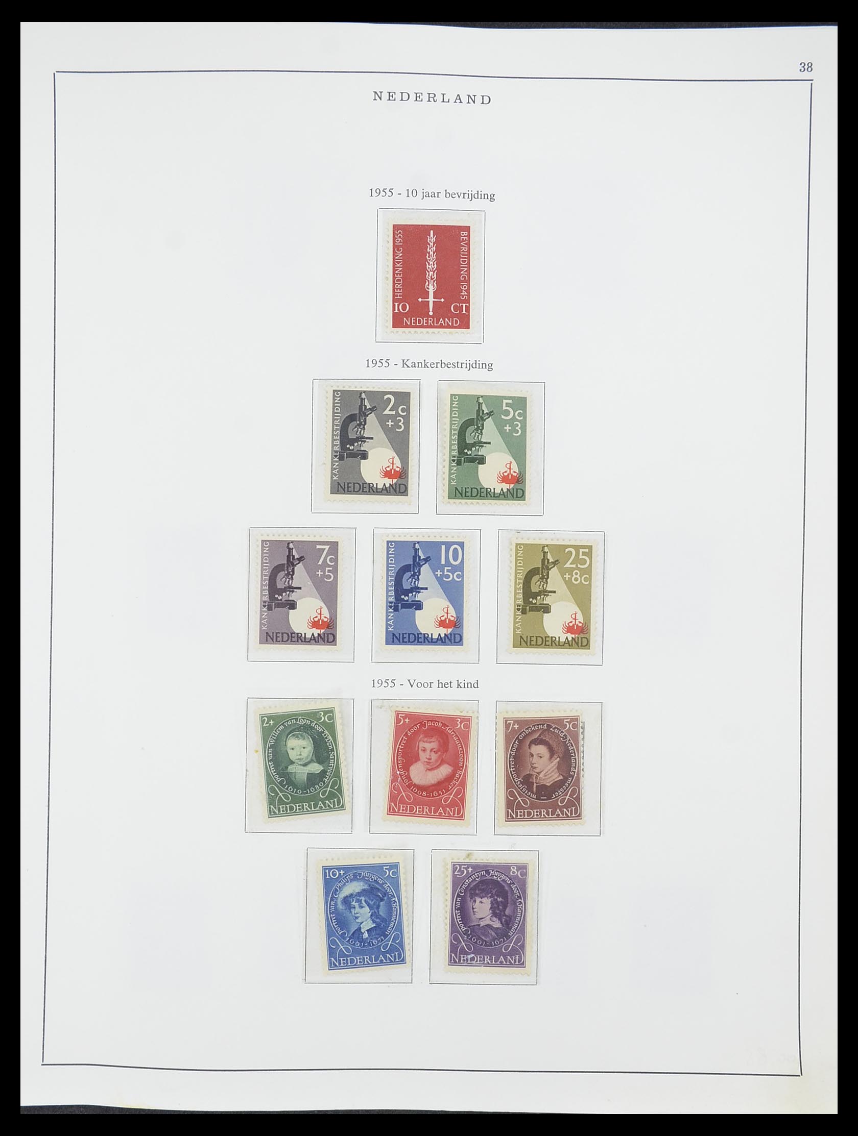 33604 012 - Stamp collection 33604 Netherlands 1946-1987.