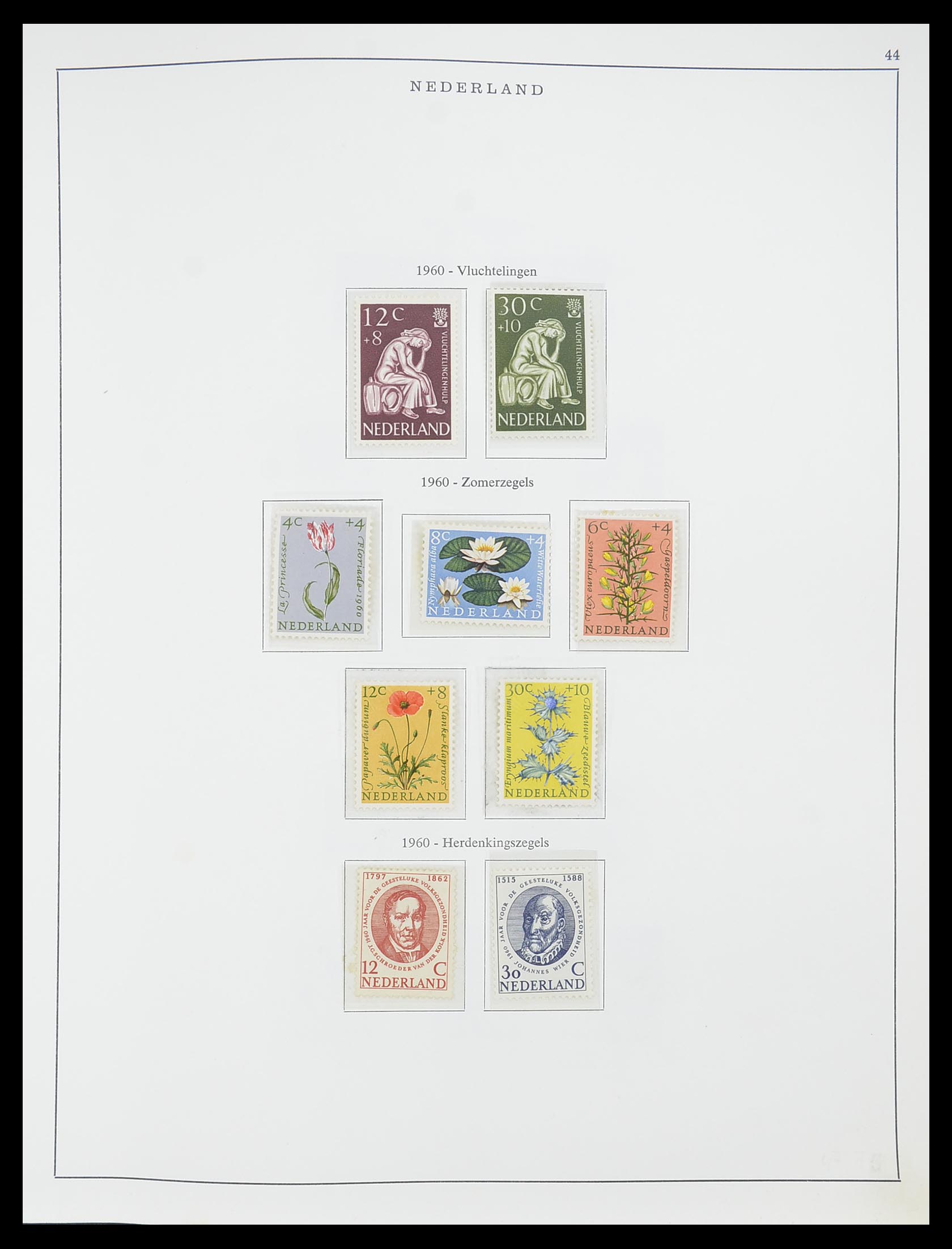 33604 018 - Stamp collection 33604 Netherlands 1946-1987.