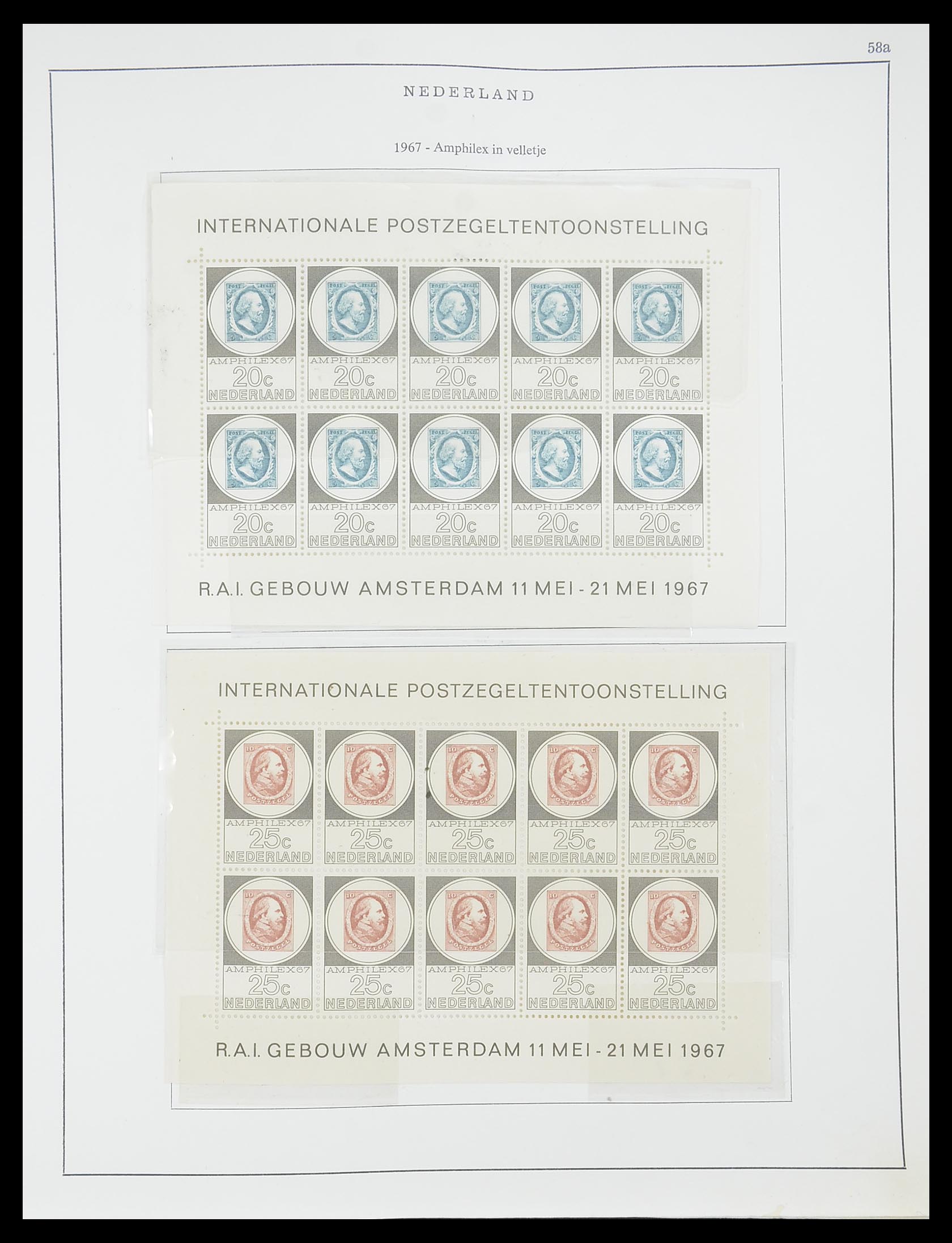 33604 033 - Stamp collection 33604 Netherlands 1946-1987.