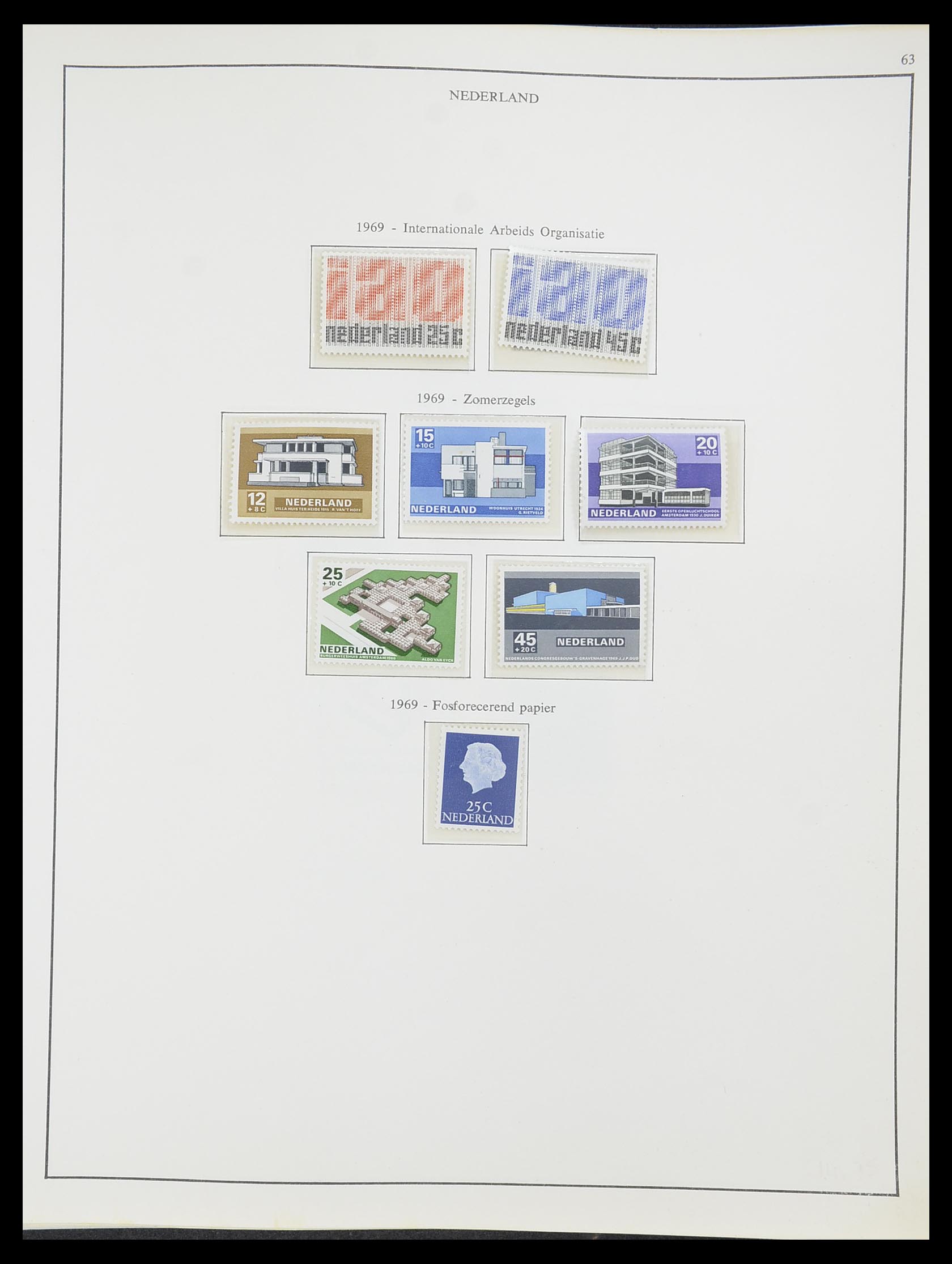 33604 038 - Stamp collection 33604 Netherlands 1946-1987.