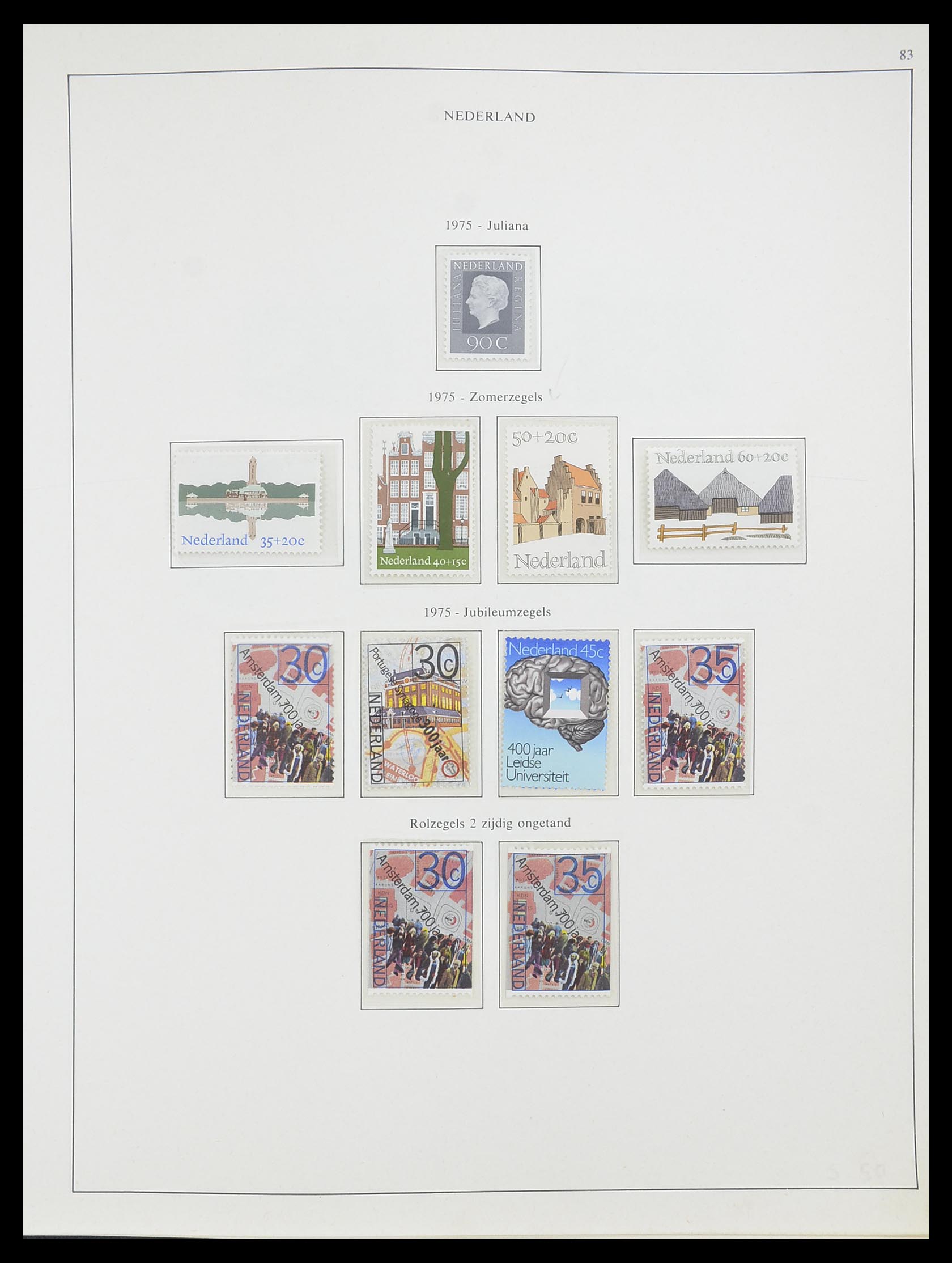 33604 059 - Stamp collection 33604 Netherlands 1946-1987.