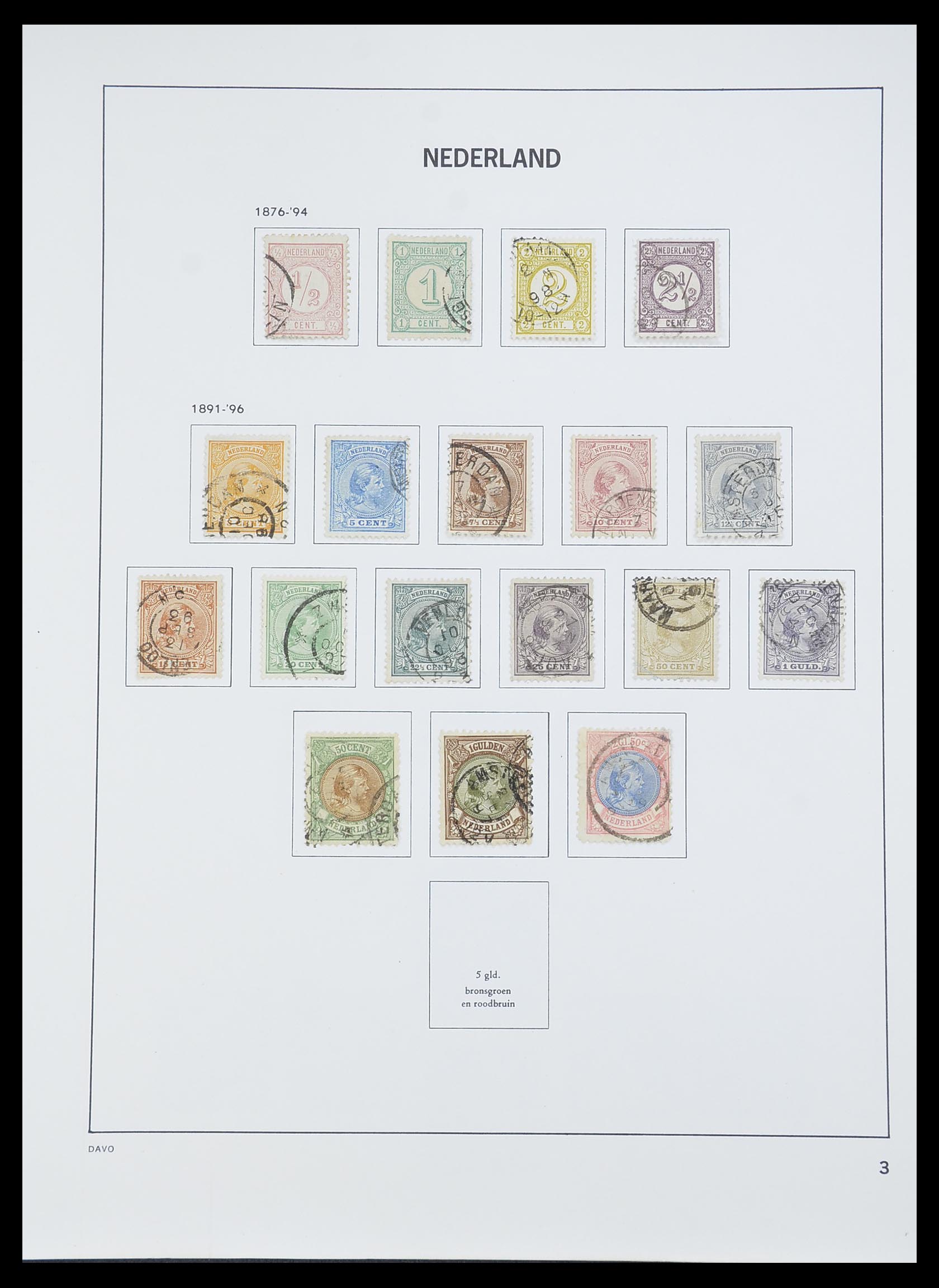 33605 022 - Stamp collection 33605 Netherlands 1852-1944.