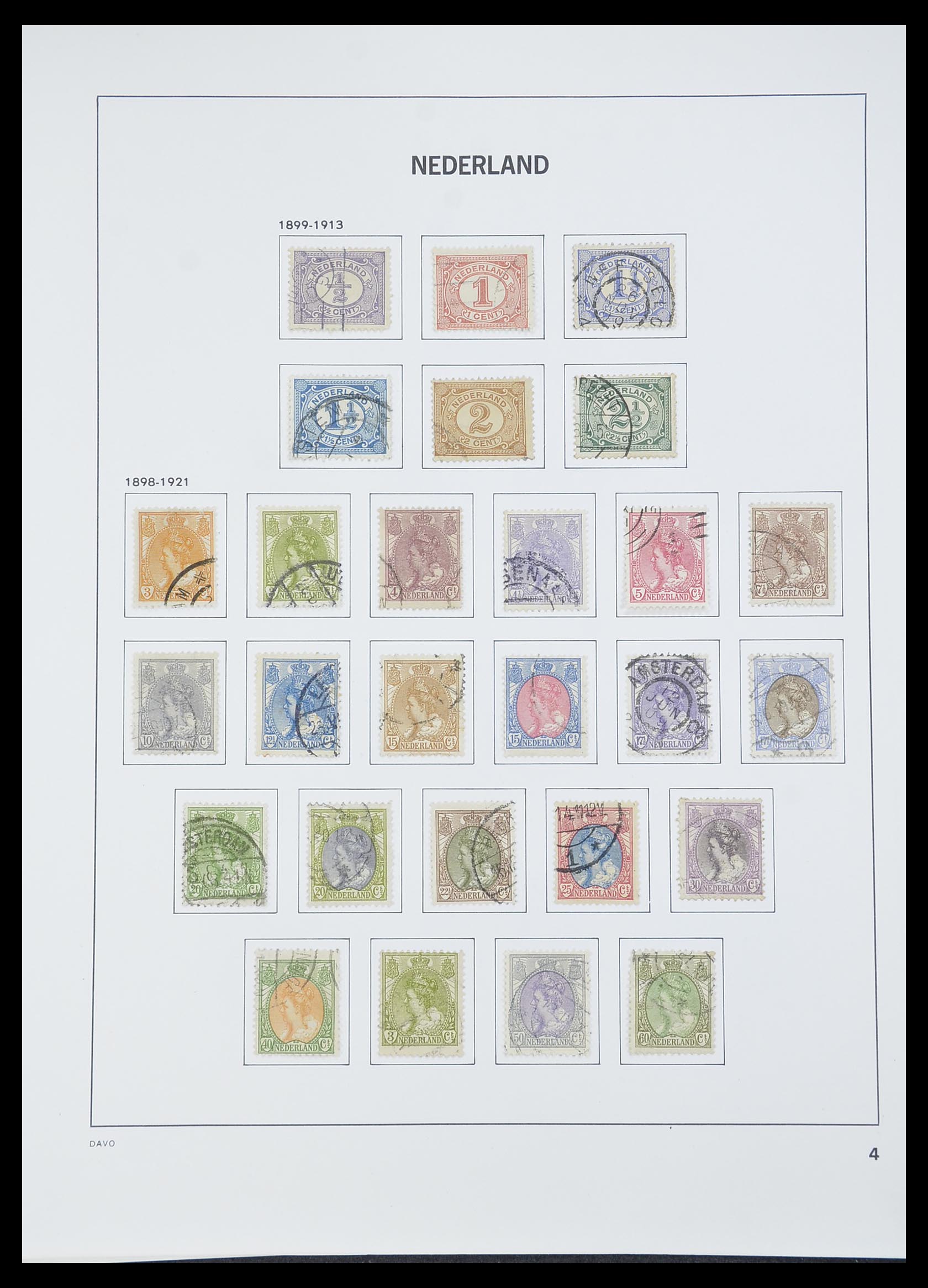33605 025 - Stamp collection 33605 Netherlands 1852-1944.