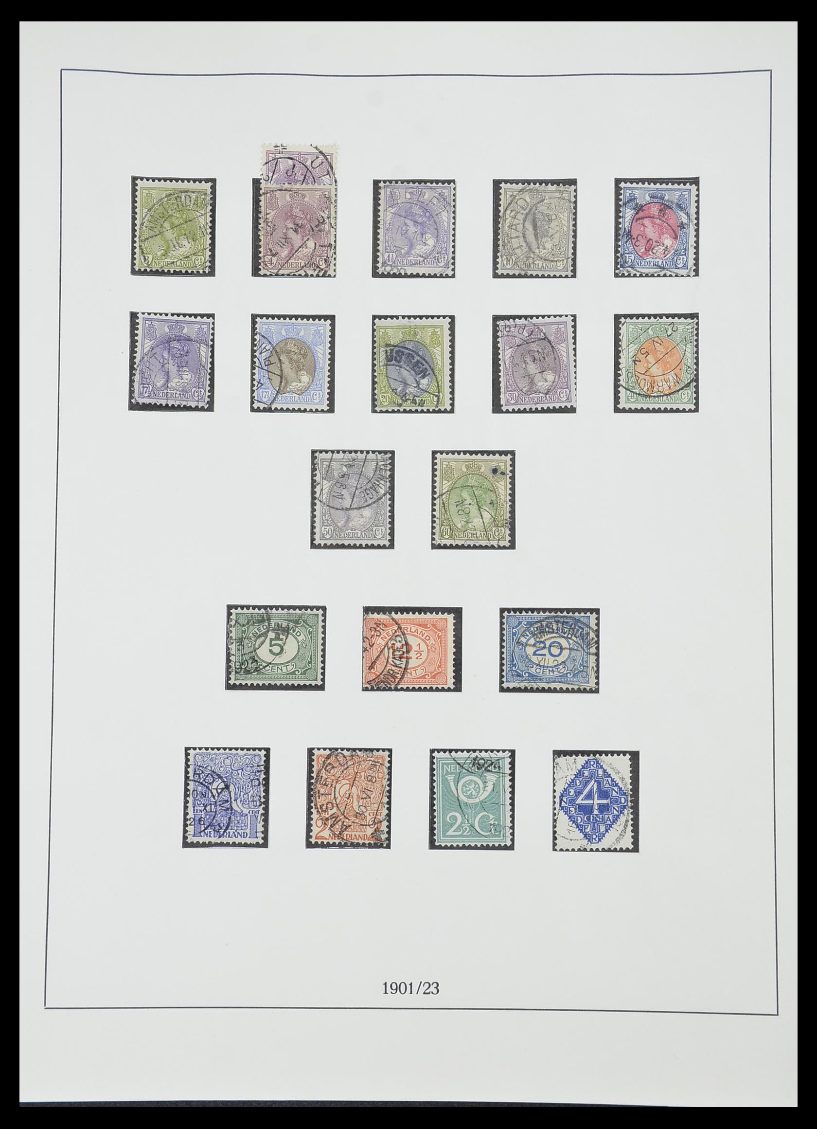 33605 028 - Stamp collection 33605 Netherlands 1852-1944.